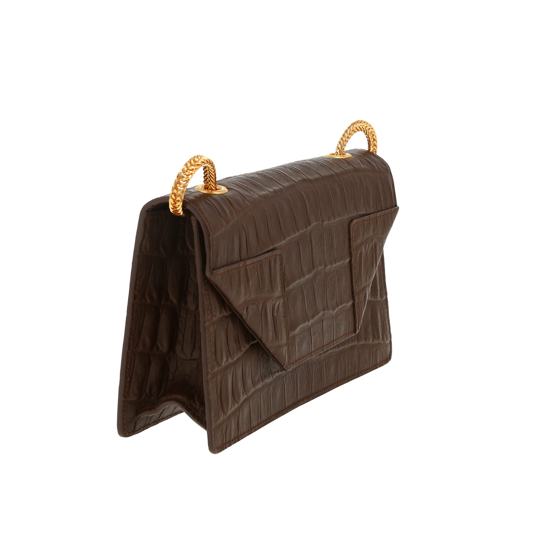 Saint Laurent  Betty shoulder bag  in brown leather