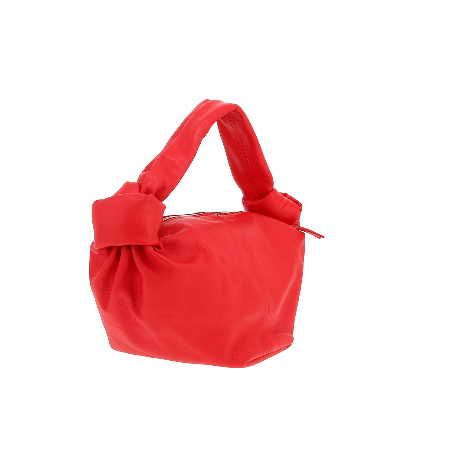 Bottega Veneta  Double Knot handbag  in red leather