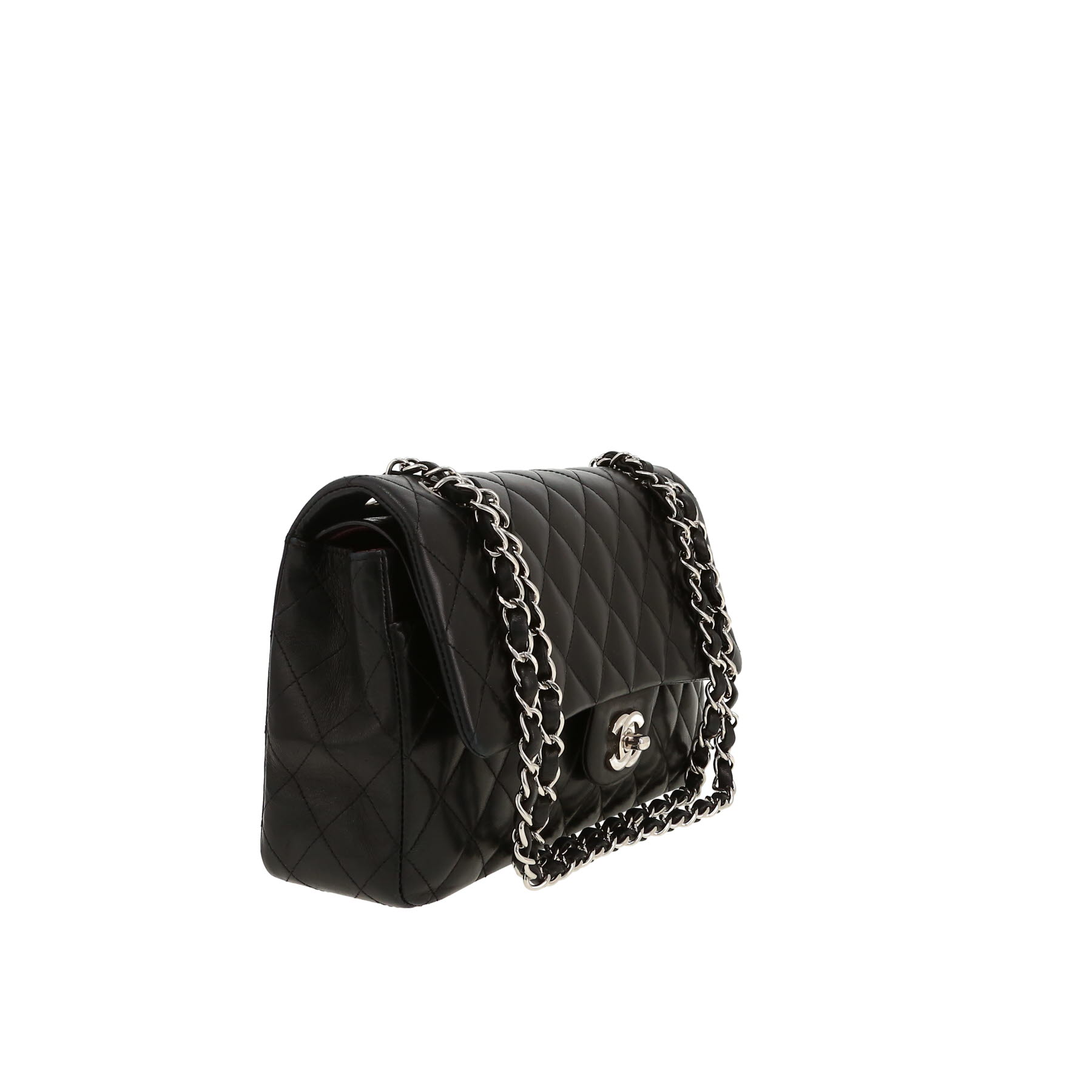 Chanel  Timeless Classic handbag  in black quilted leather
