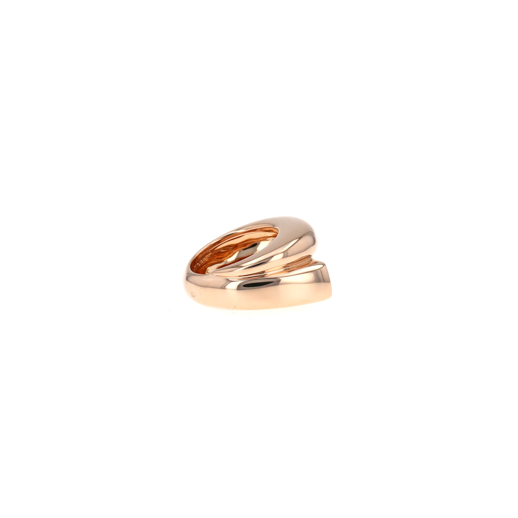 Fred Success large model ring in pink gold and diamonds