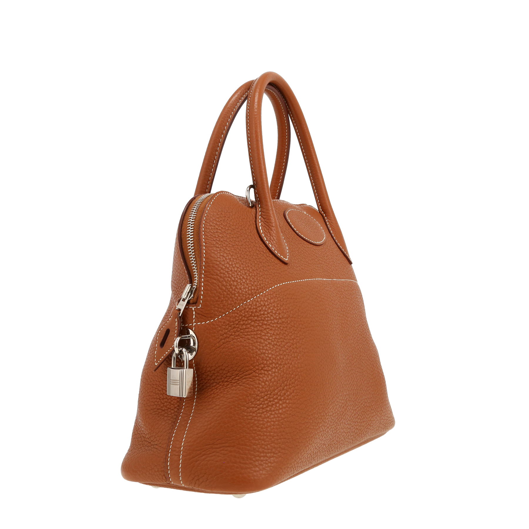 Hermès  Bolide 31 cm handbag  in gold togo leather