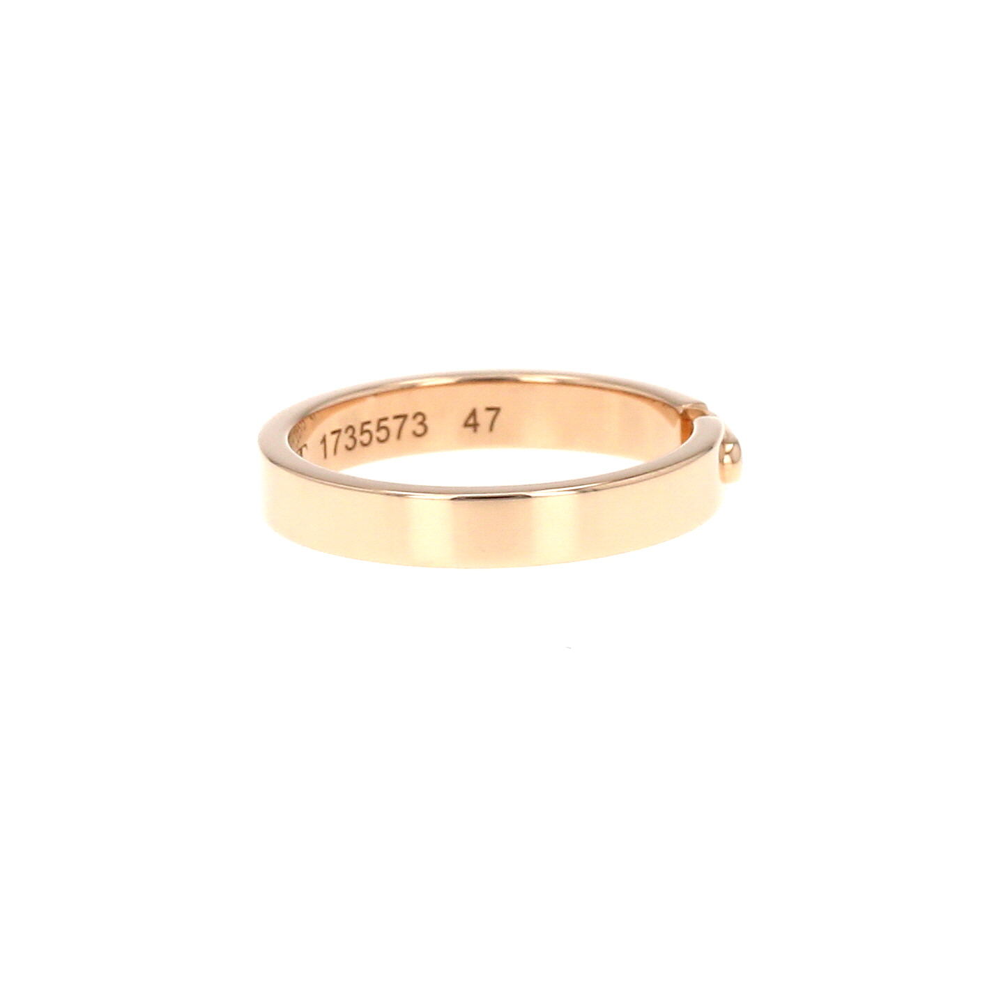 Bague Chaumet Liens Evidence en or rose et laque