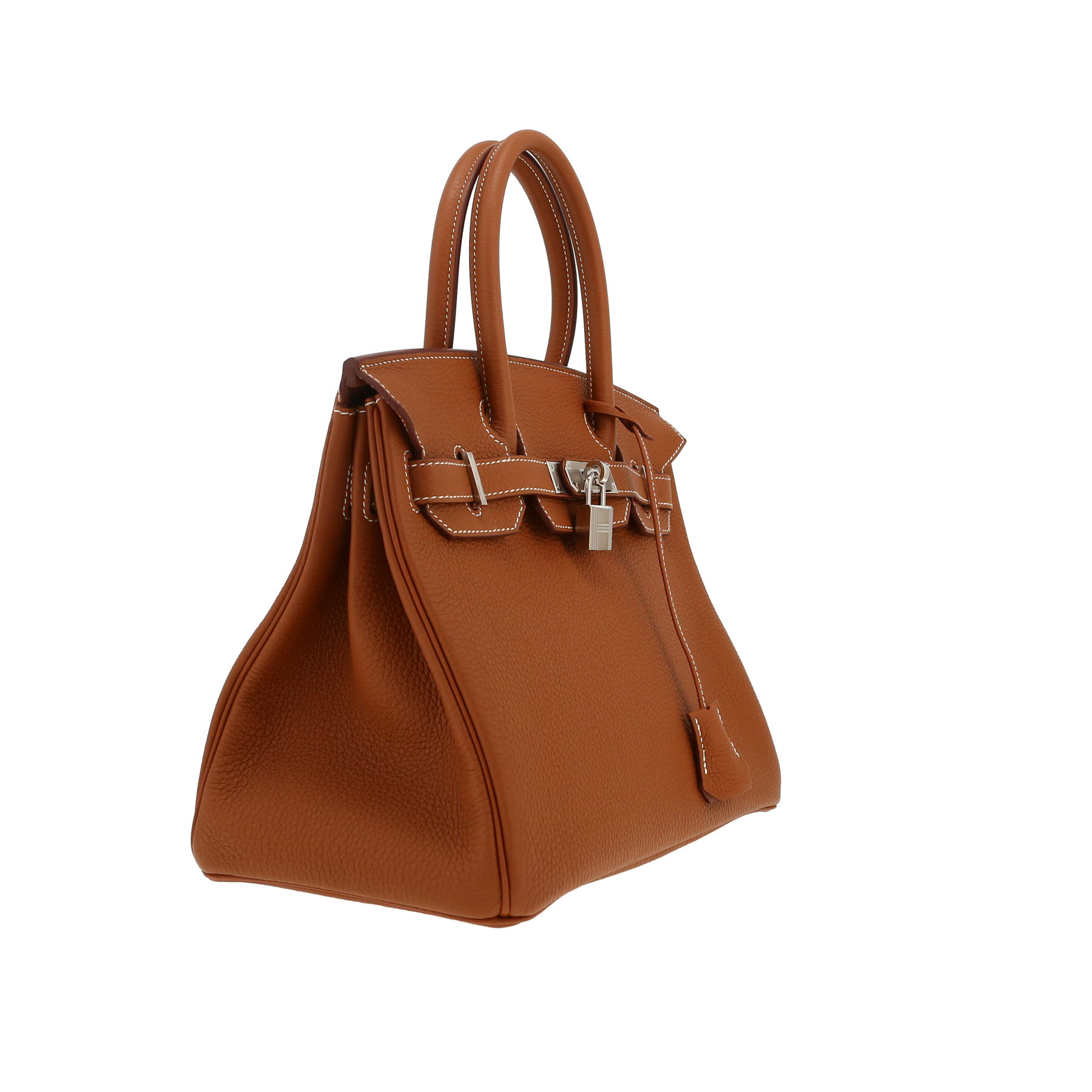 Hermès  Birkin 30 cm handbag  in gold togo leather
