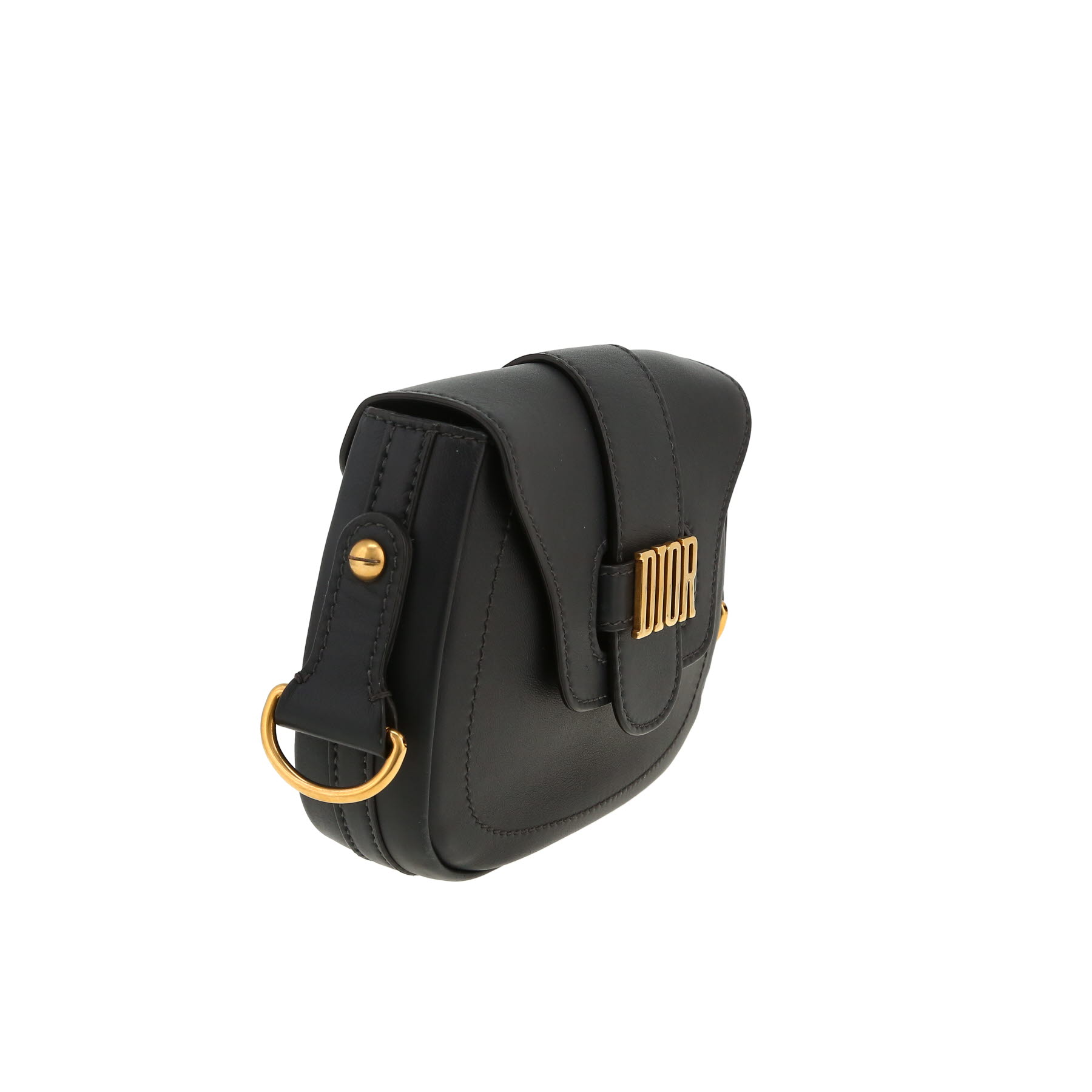 Dior  D-Fence shoulder bag  in black leather