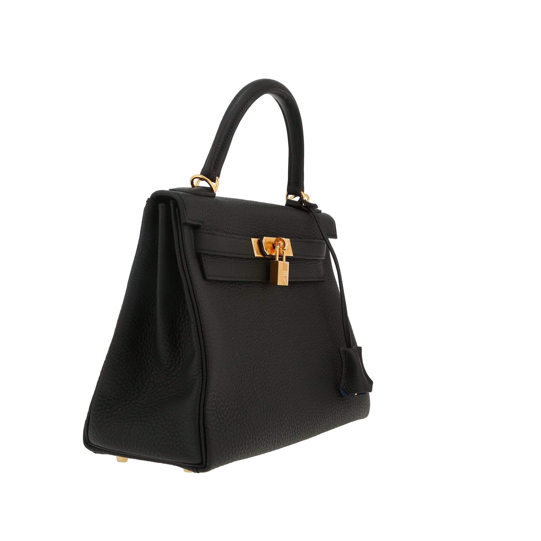 Sac à main Hermès  Kelly 28 cm en cuir togo noir