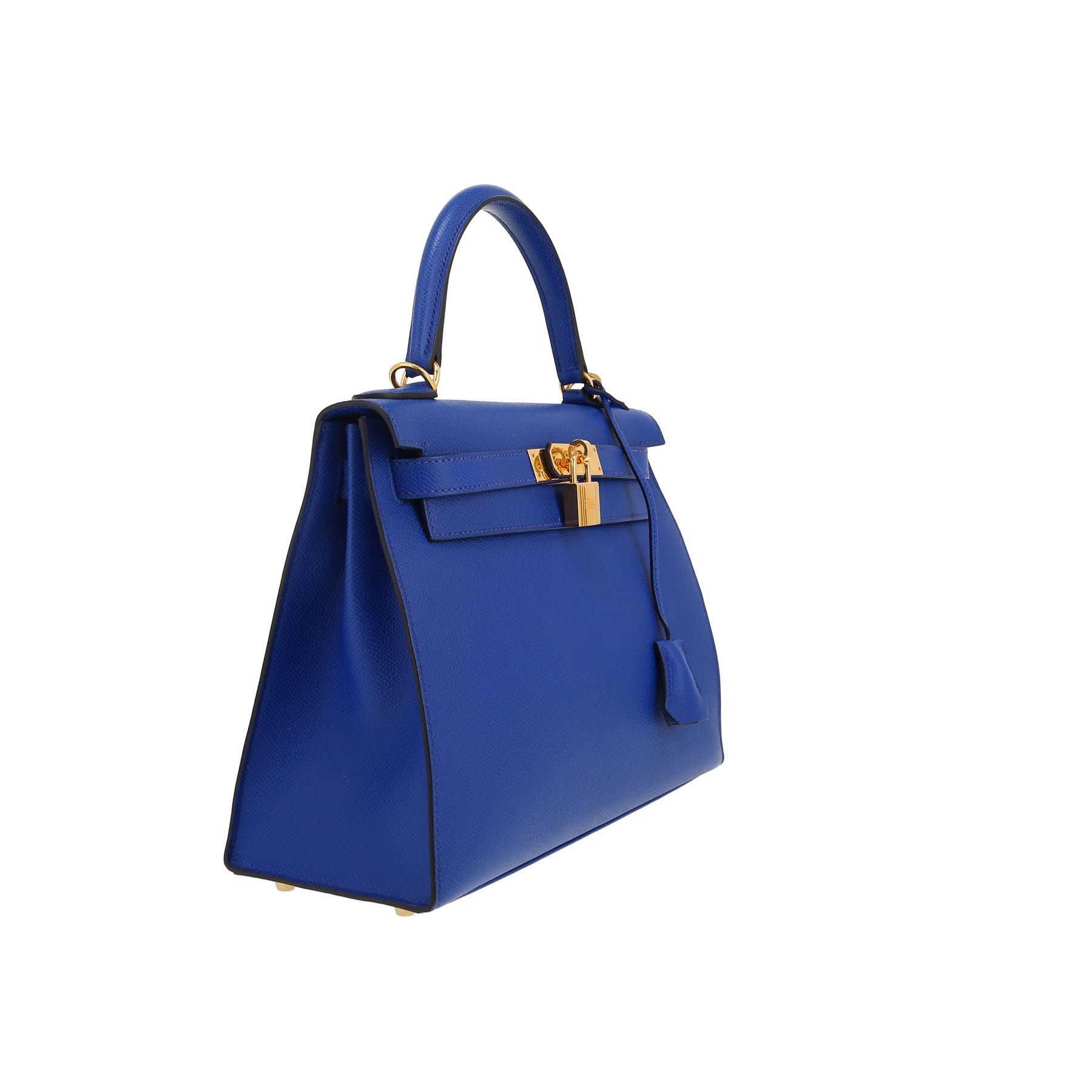 Hermès  Kelly 28 cm handbag  in Sapphire Blue epsom leather