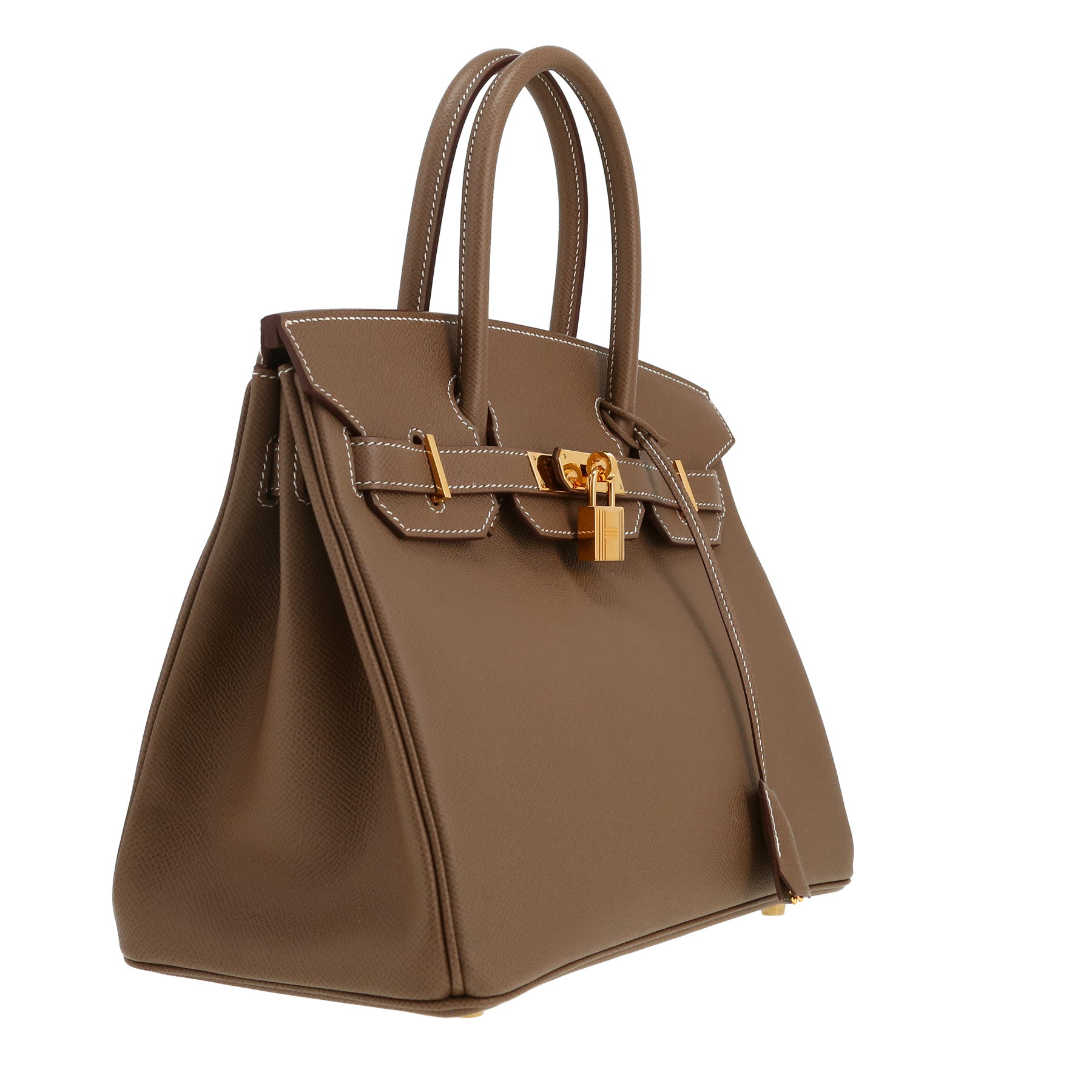 Hermès  Birkin 30 cm handbag  in etoupe epsom leather