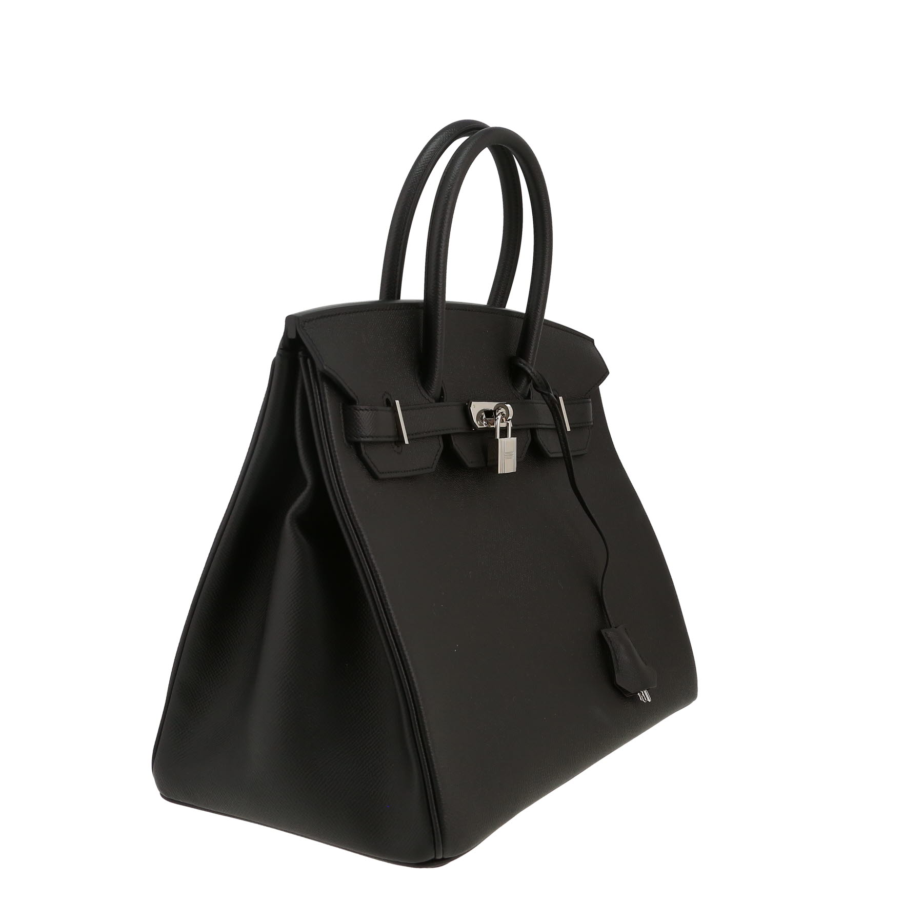 Hermès Birkin 35 cm handbag in black Epsom leather