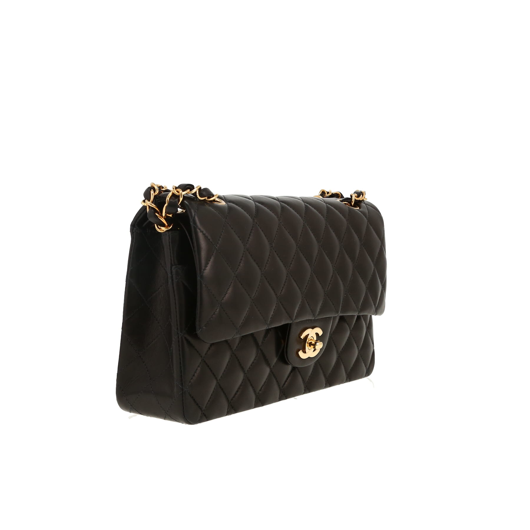 Chanel  Timeless Classic handbag  in black quilted leather