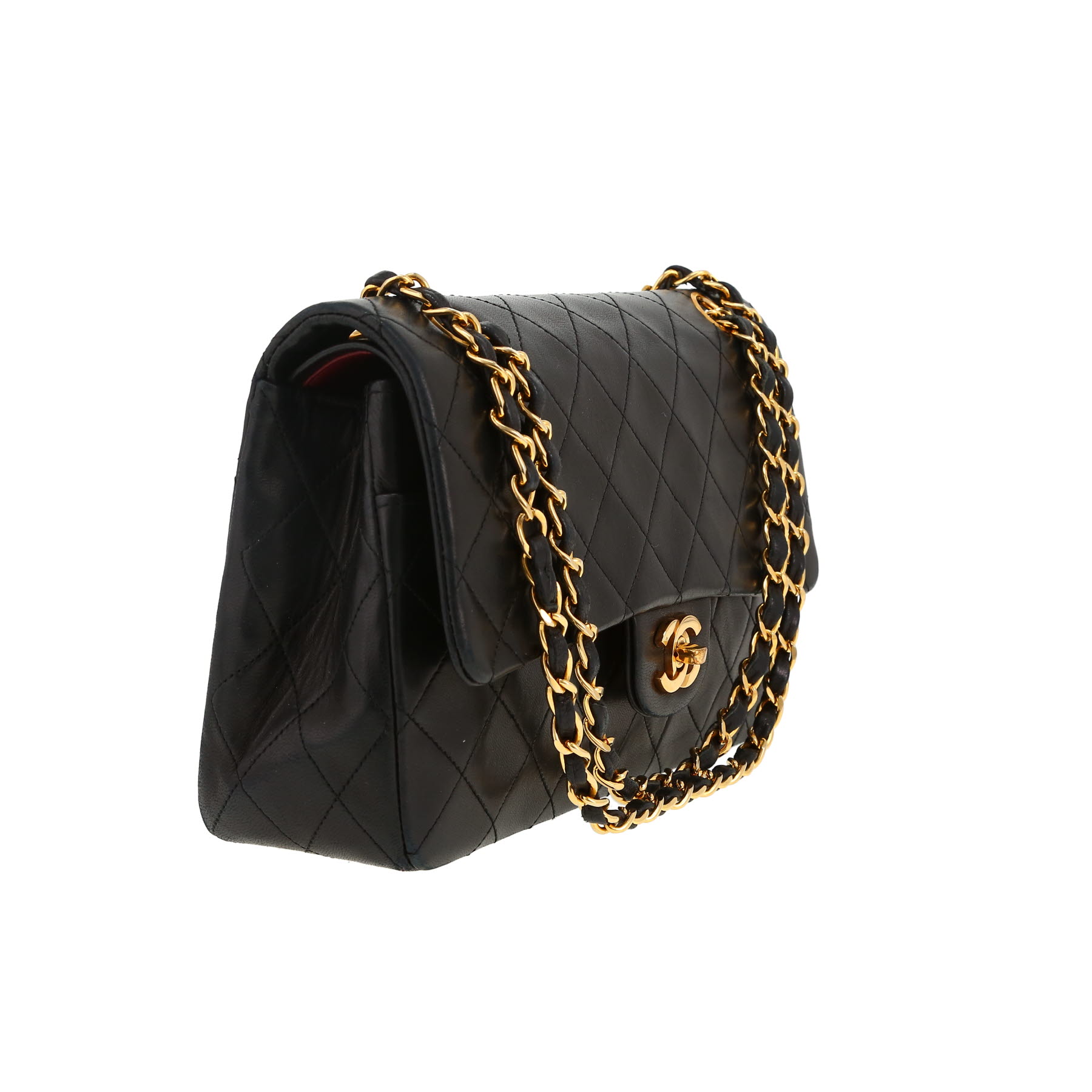 Sac à main Chanel  Timeless Classic en cuir matelassé noir