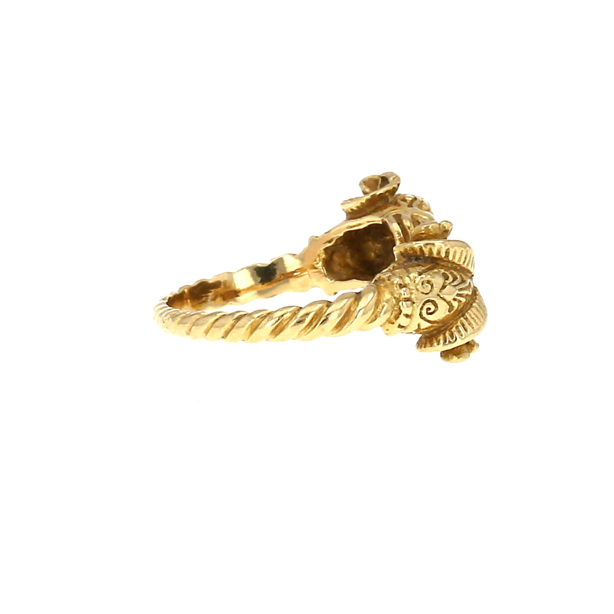 Bague Lalaounis Animal Head en or jaune