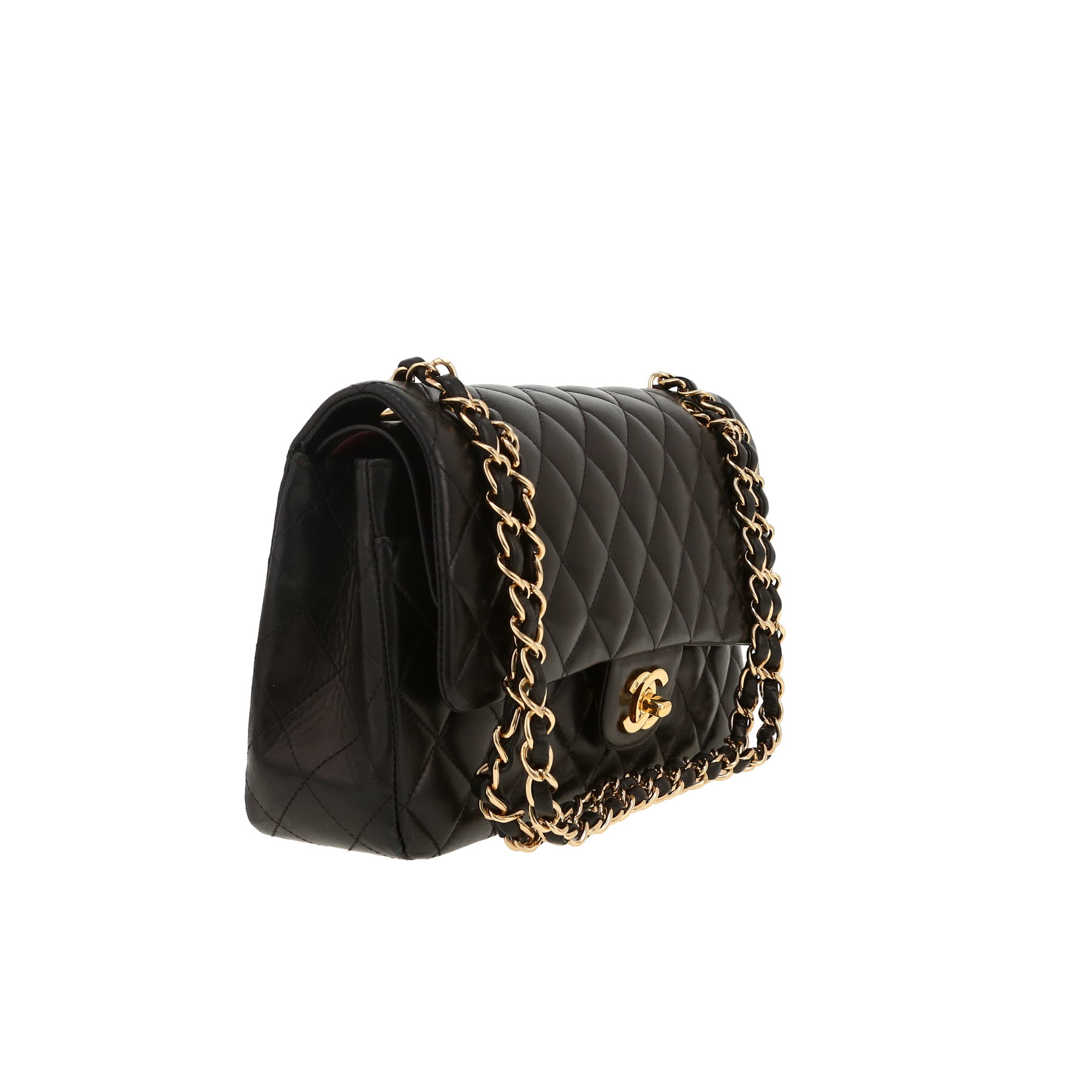 Chanel  Timeless Classic handbag  in black quilted leather
