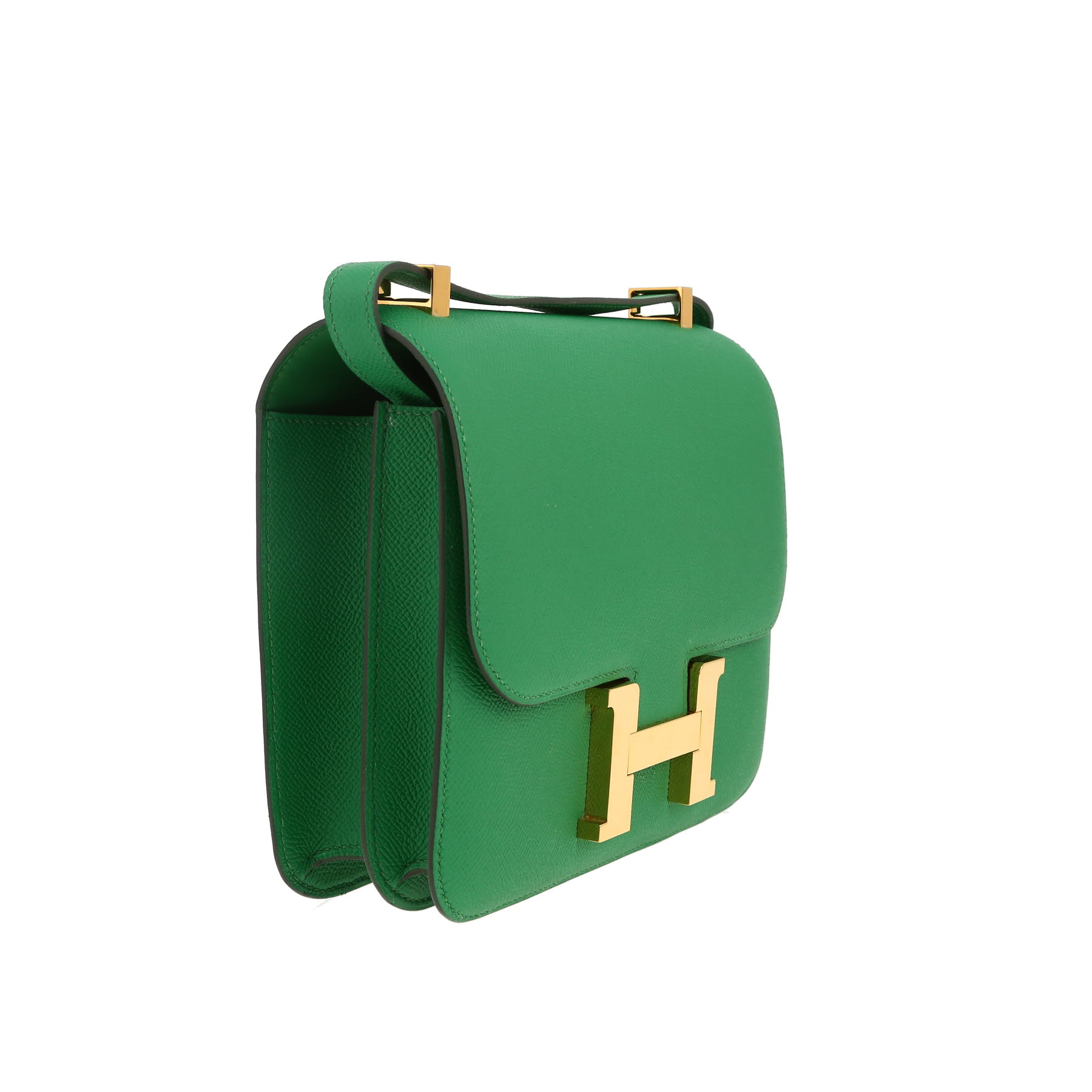 Hermès  Constance handbag  in Vert Cactus epsom leather