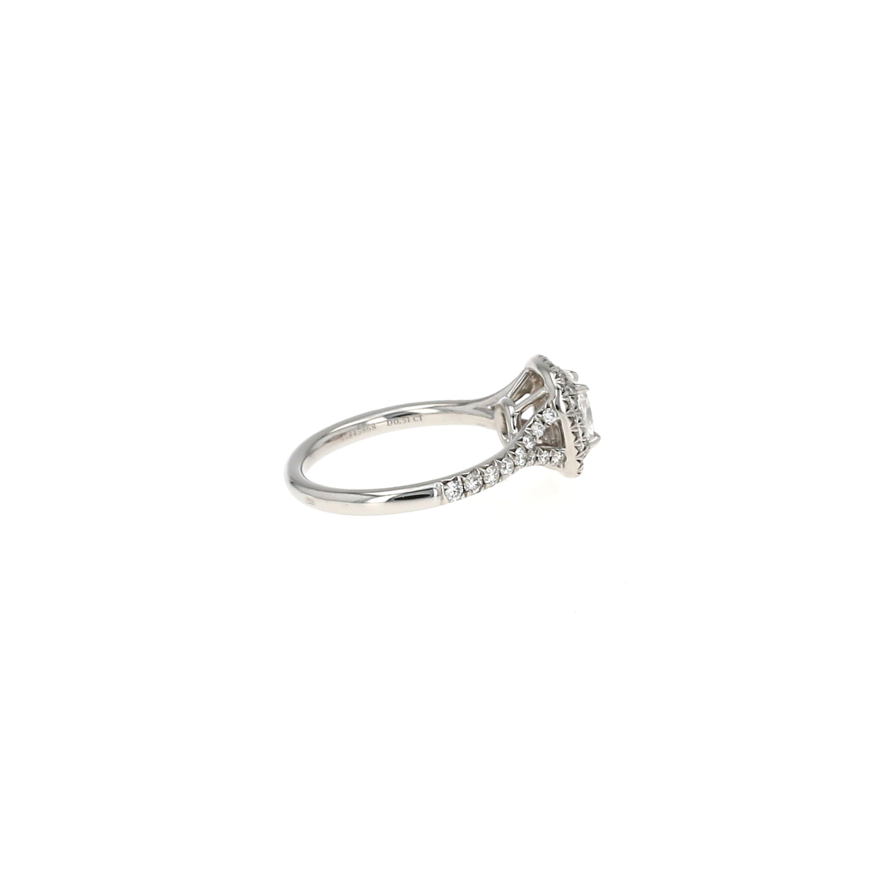 Tiffany 
Co  ring in platinium and diamonds Tiffany 
Co  ring in platinium and diamonds