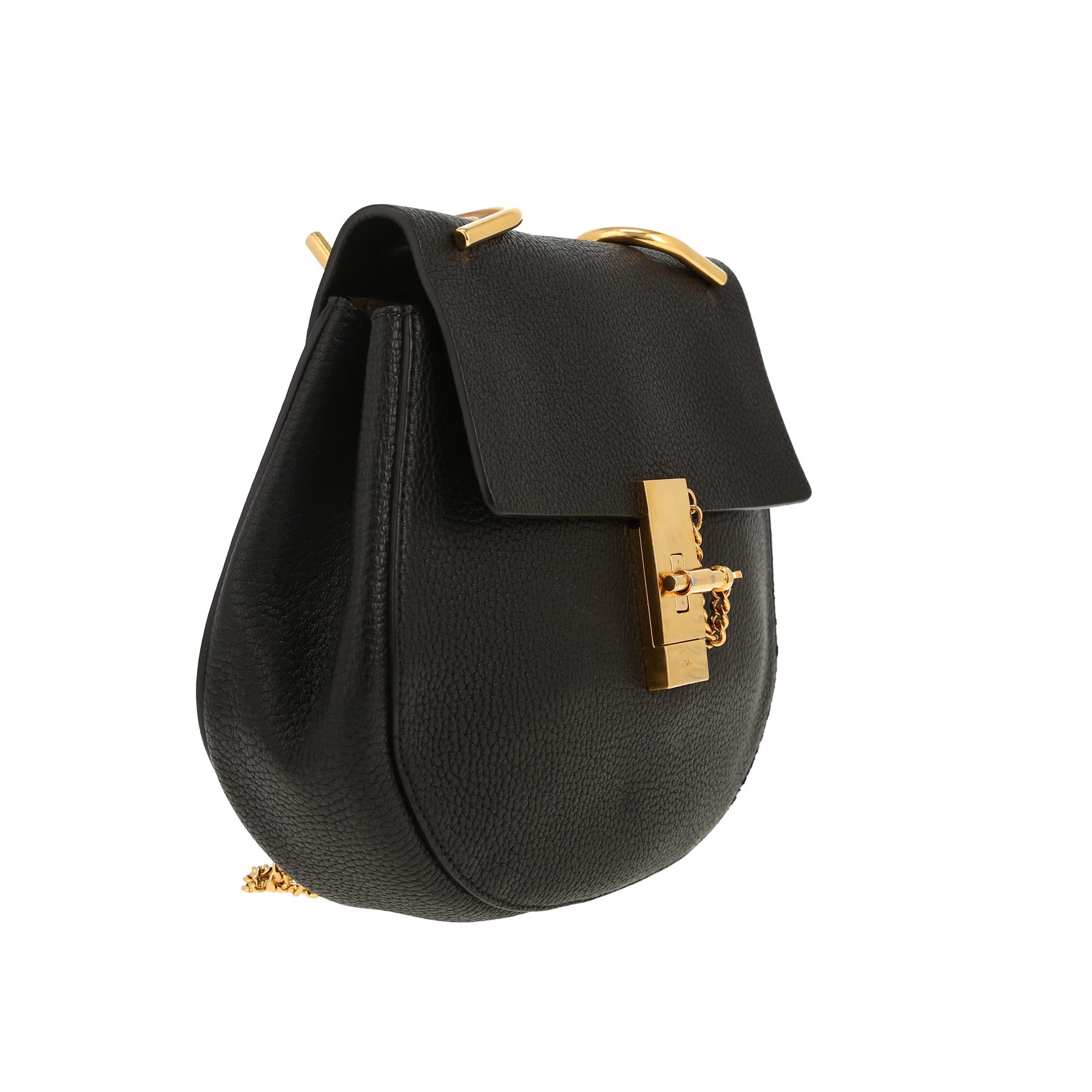 Borsa Chloé  Drew in pelle nera