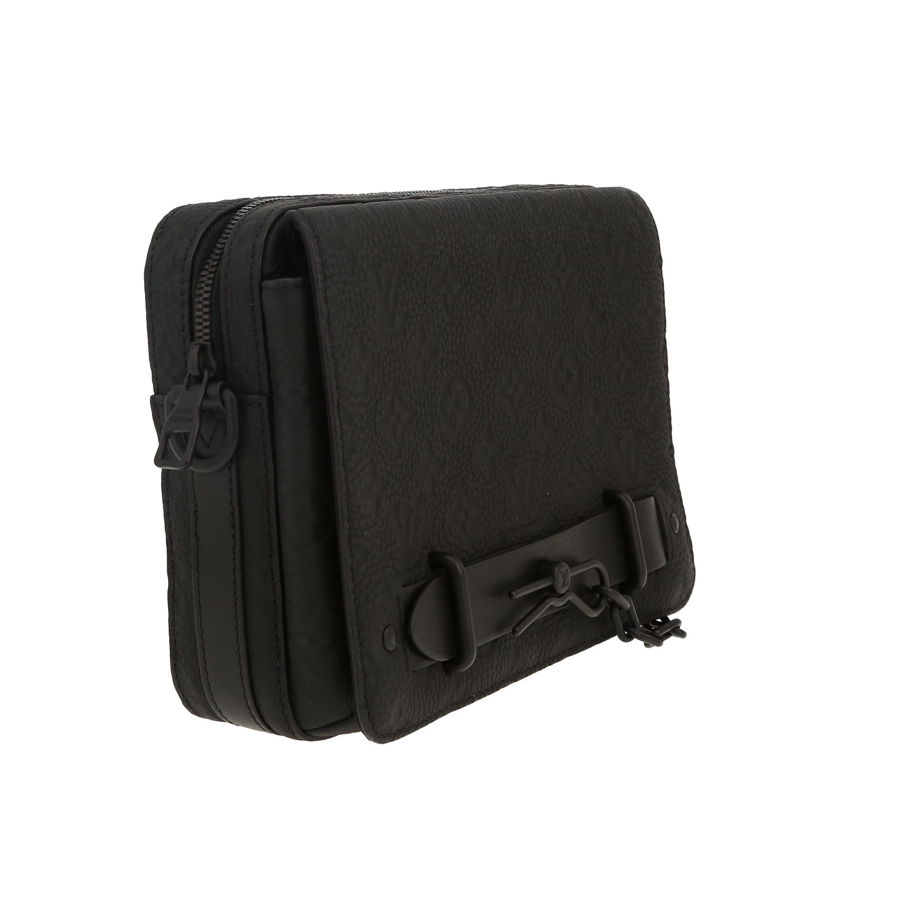 Louis Vuitton  Messenger shoulder bag  in black empreinte monogram leather
