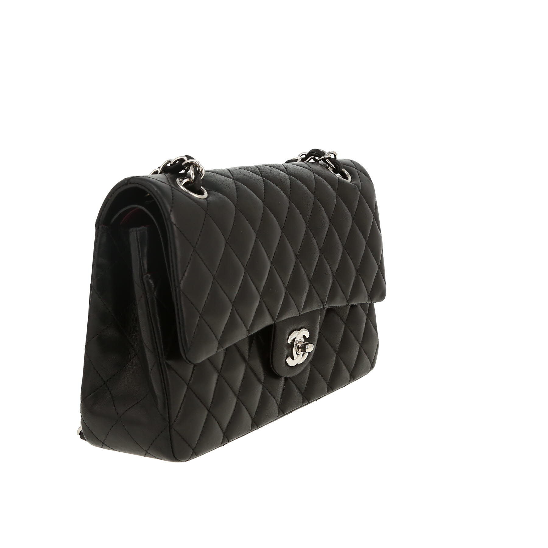 Chanel  Timeless Classic handbag  in black quilted leather