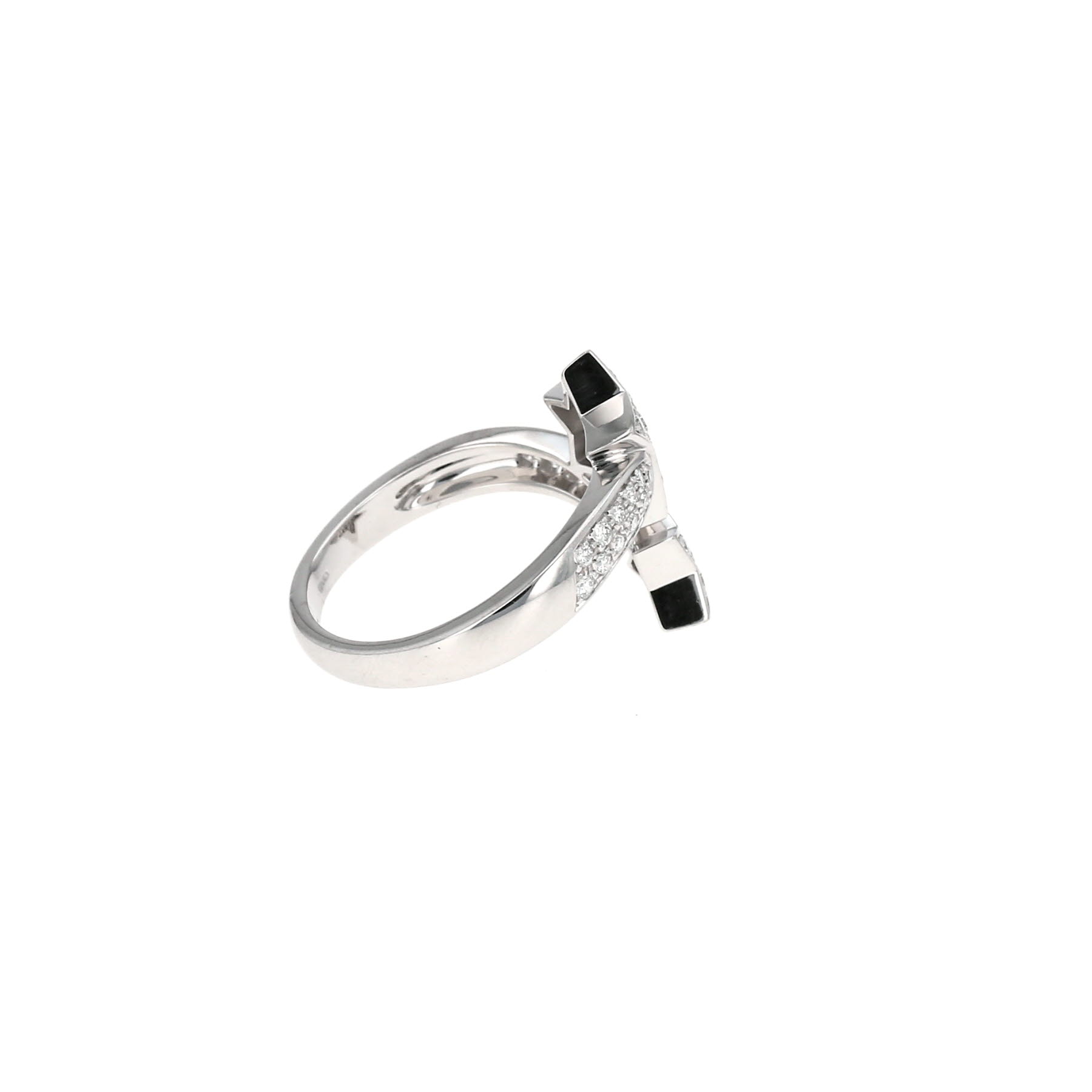 Chanel Comètes ring in white gold and diamonds