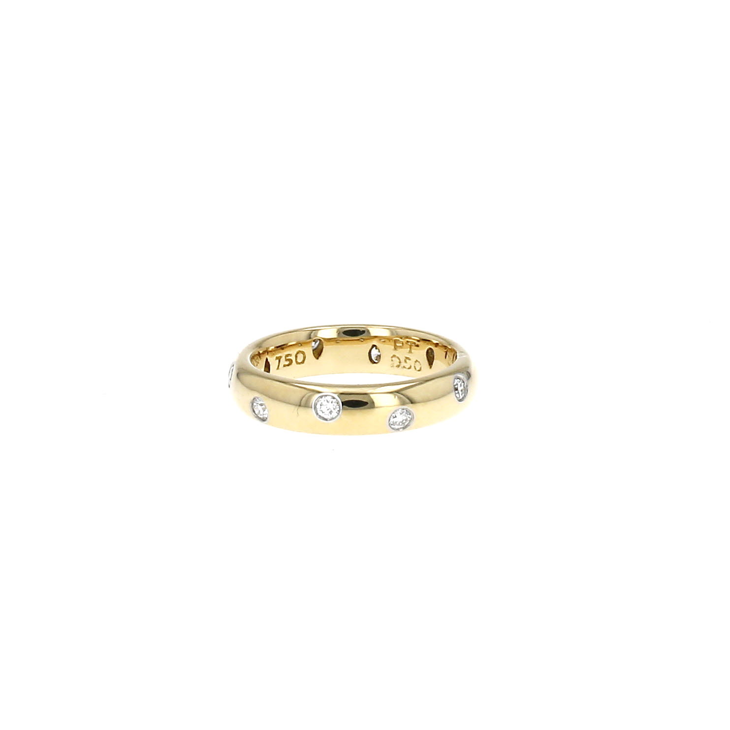 Tiffany & Co Etoile ring in yellow gold and diamonds