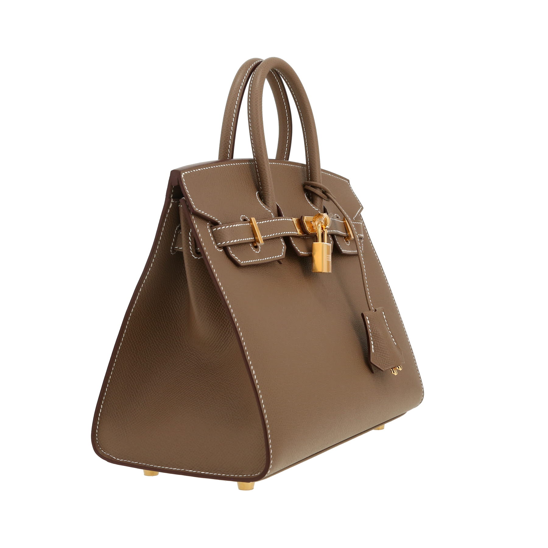 Hermès  Birkin 25 cm handbag  in etoupe epsom leather