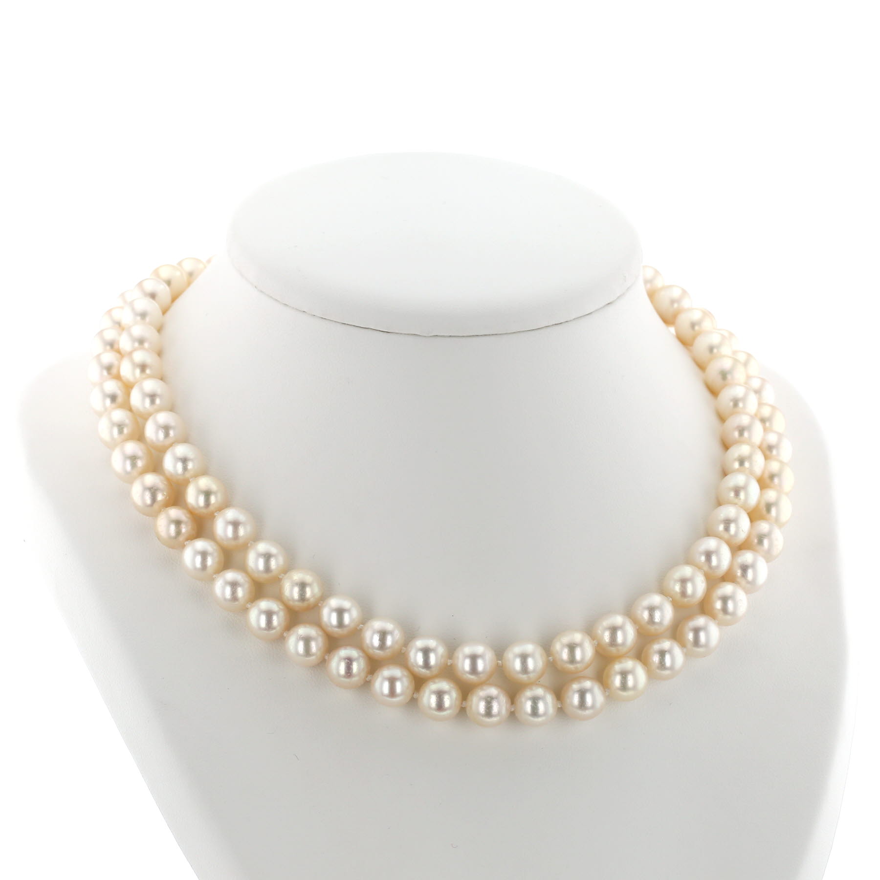 Collana Boucheron  in oro giallo, perle coltivate e diamanti
