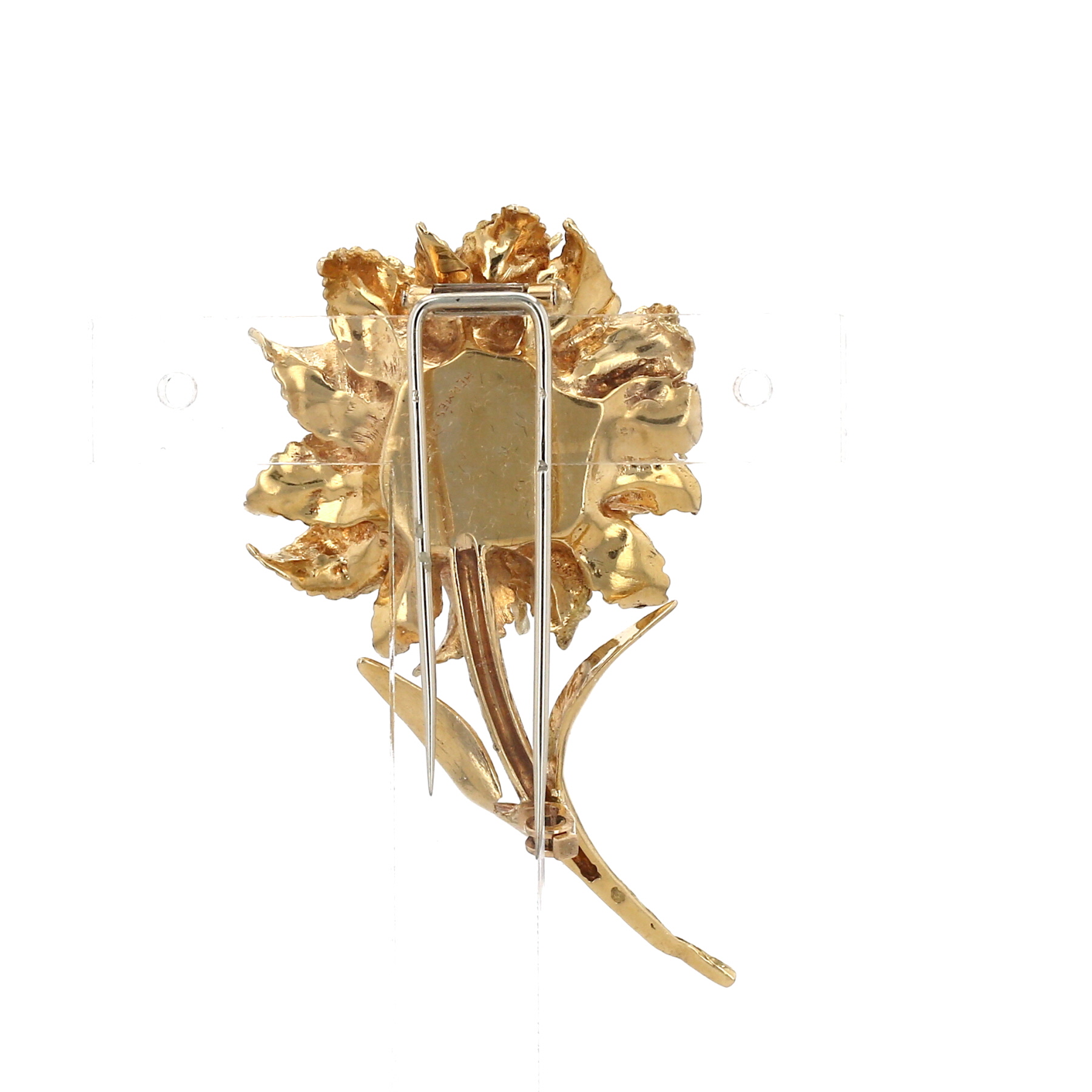 Hermès  brooch in yellow gold