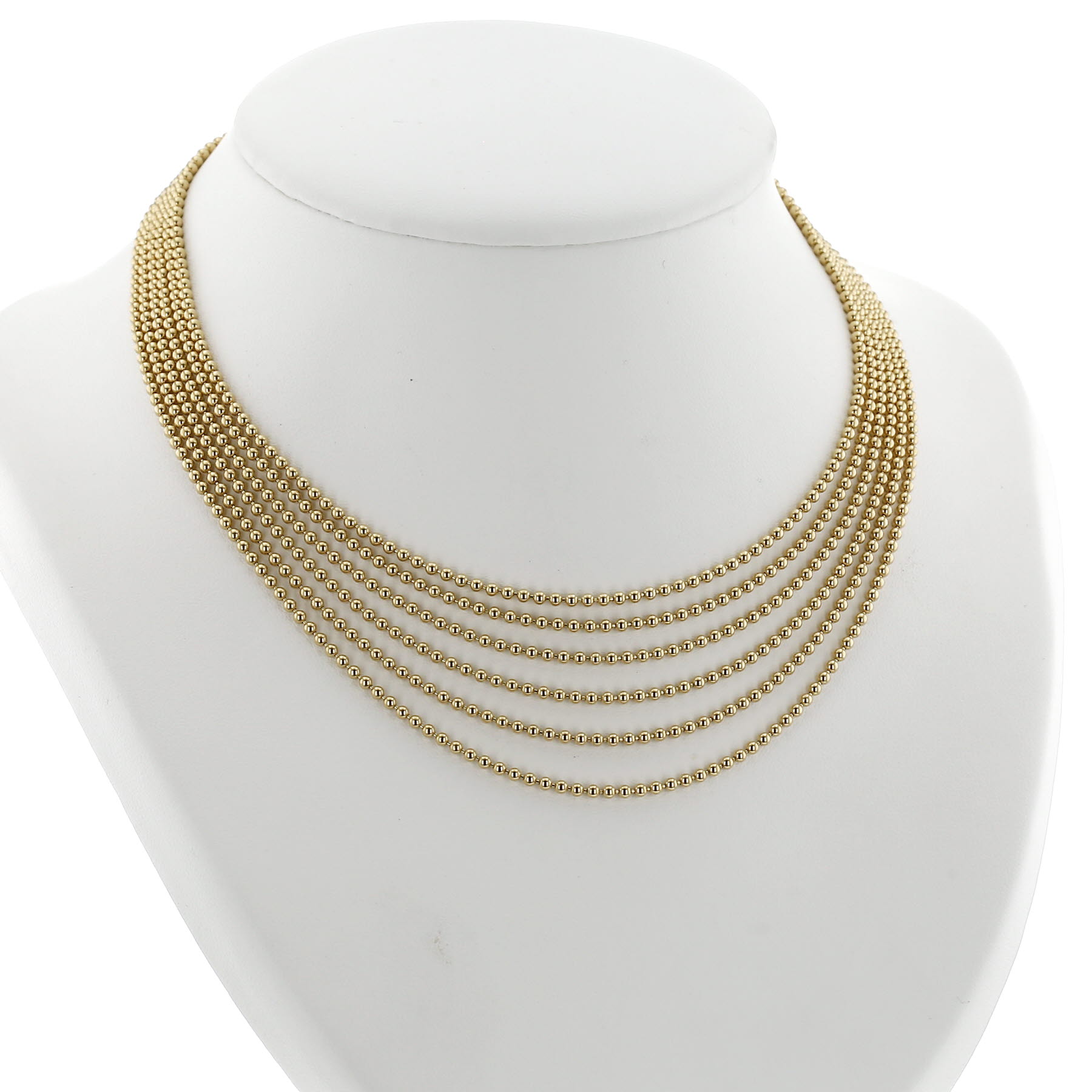 Cartier Draperie necklace in yellow gold