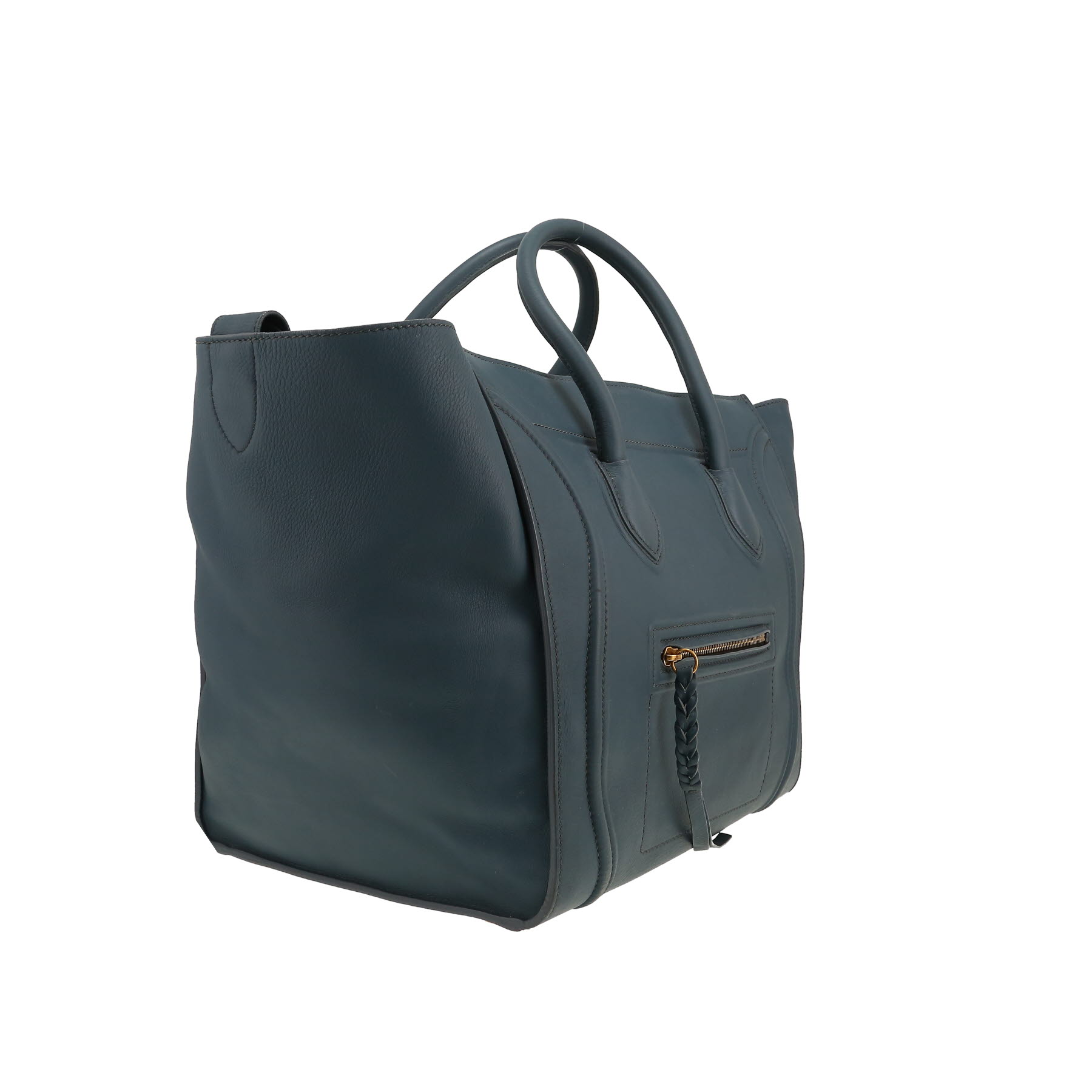 Sac cabas Celine  Cabas Phantom en cuir bleu