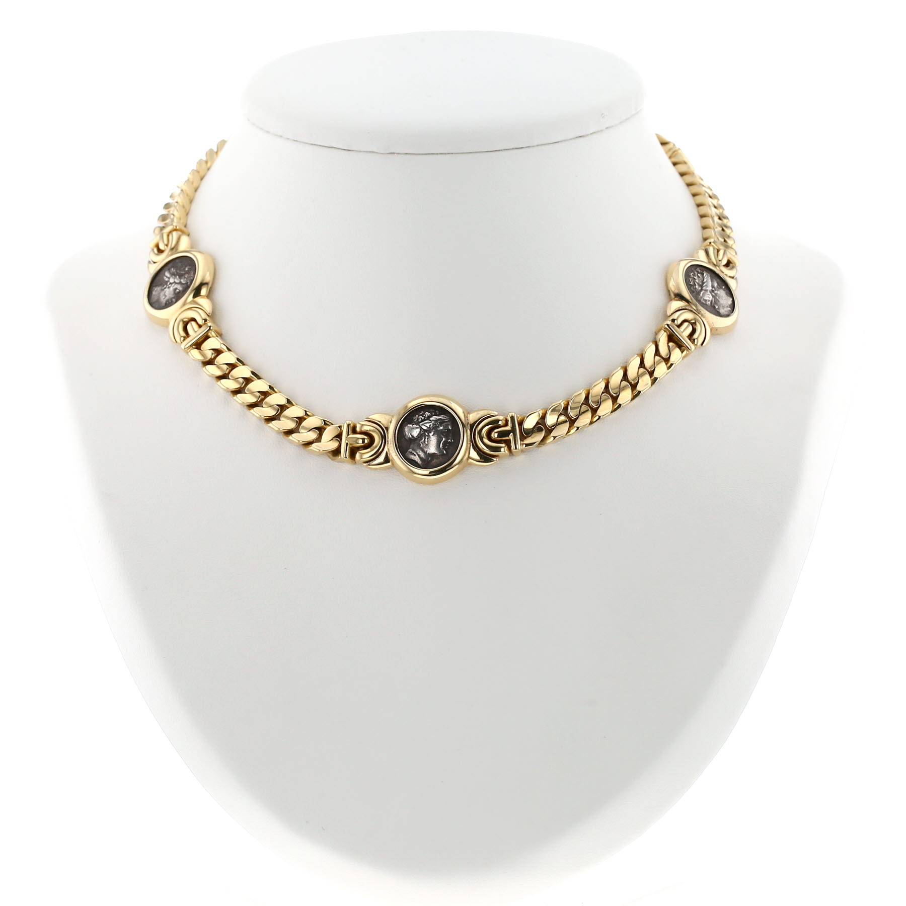 Jewellery Bulgari Kette Rund Bulgari Monete Halskette 418380