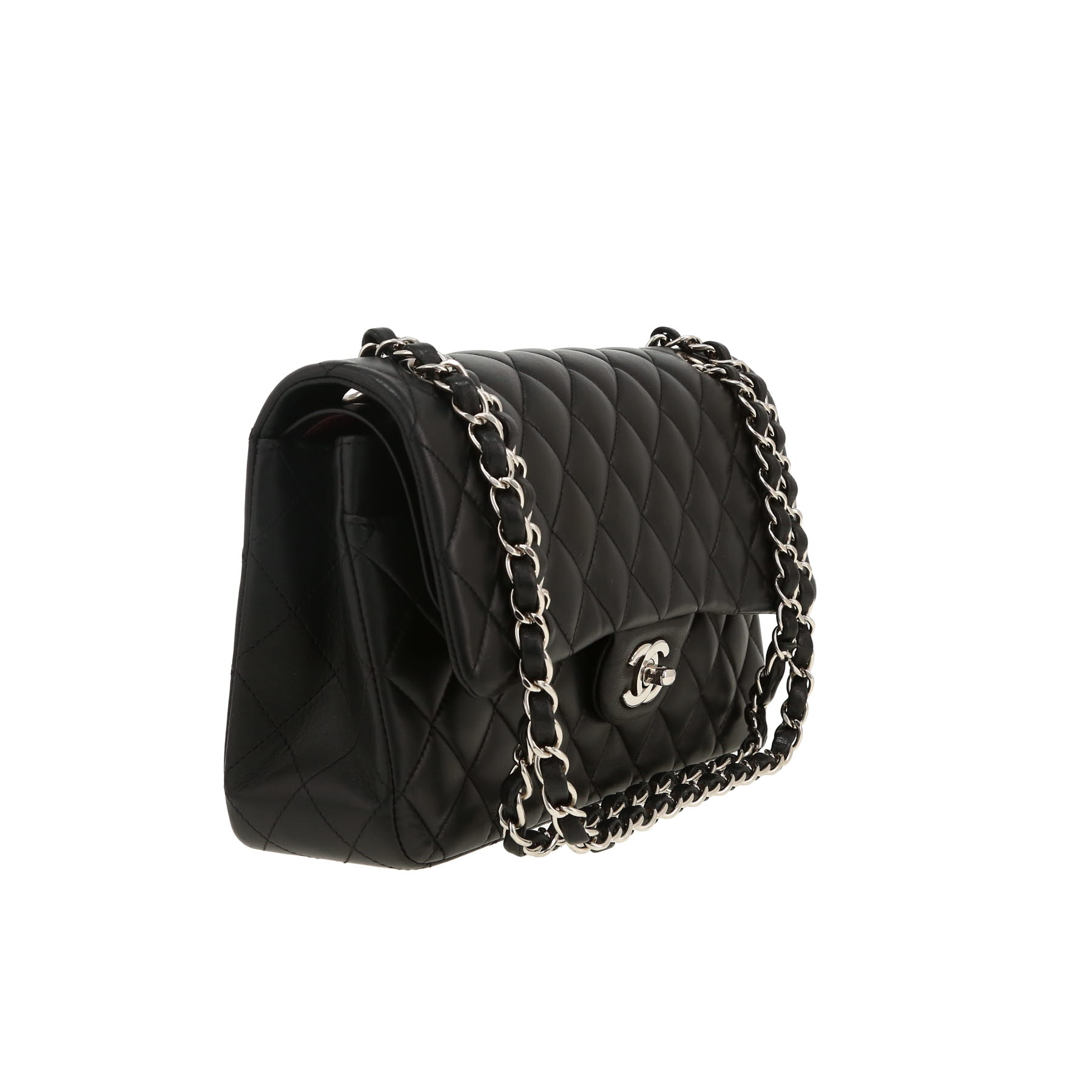 Chanel  Timeless Classic handbag  in black quilted leather