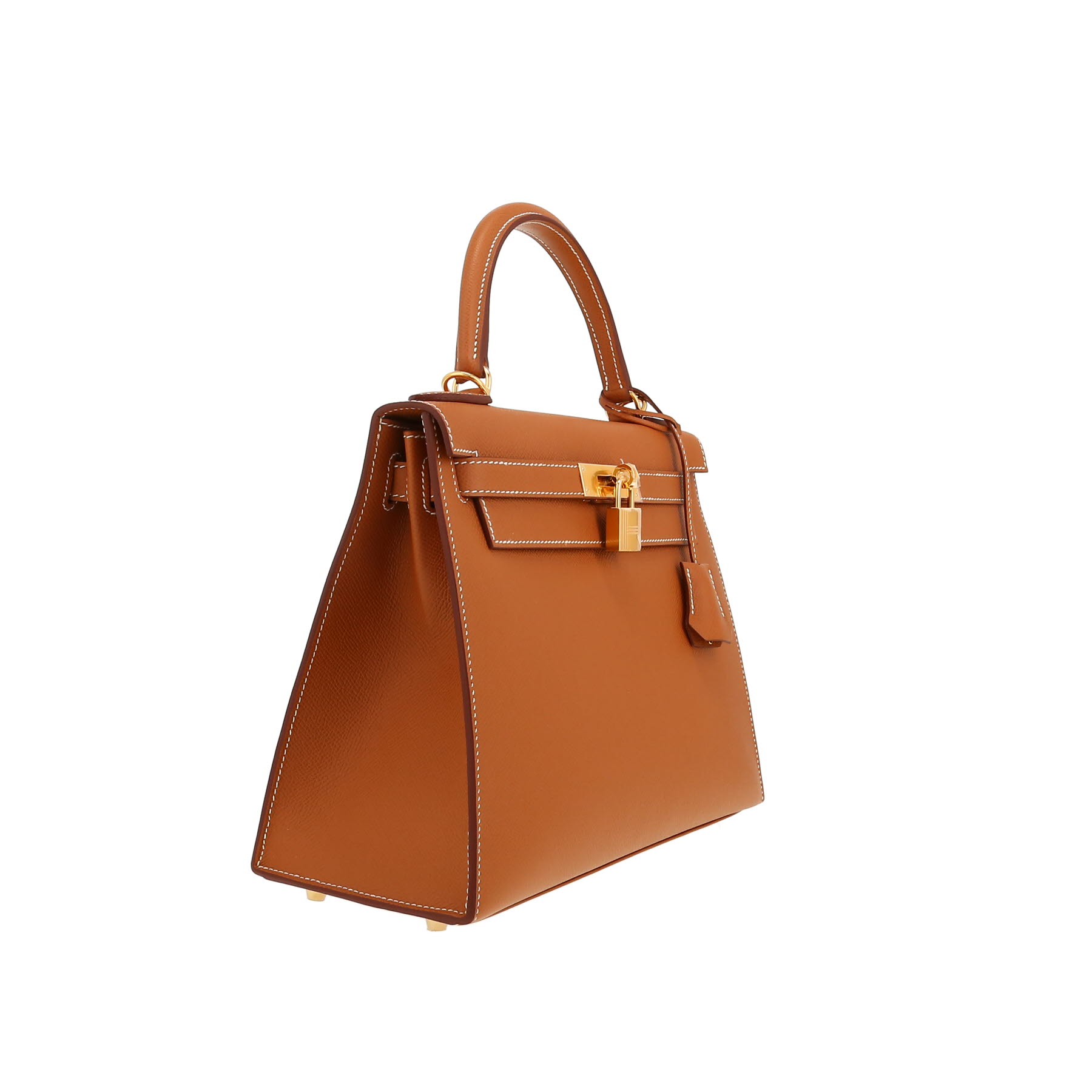 Hermès  Kelly 28 cm handbag  in gold epsom leather
