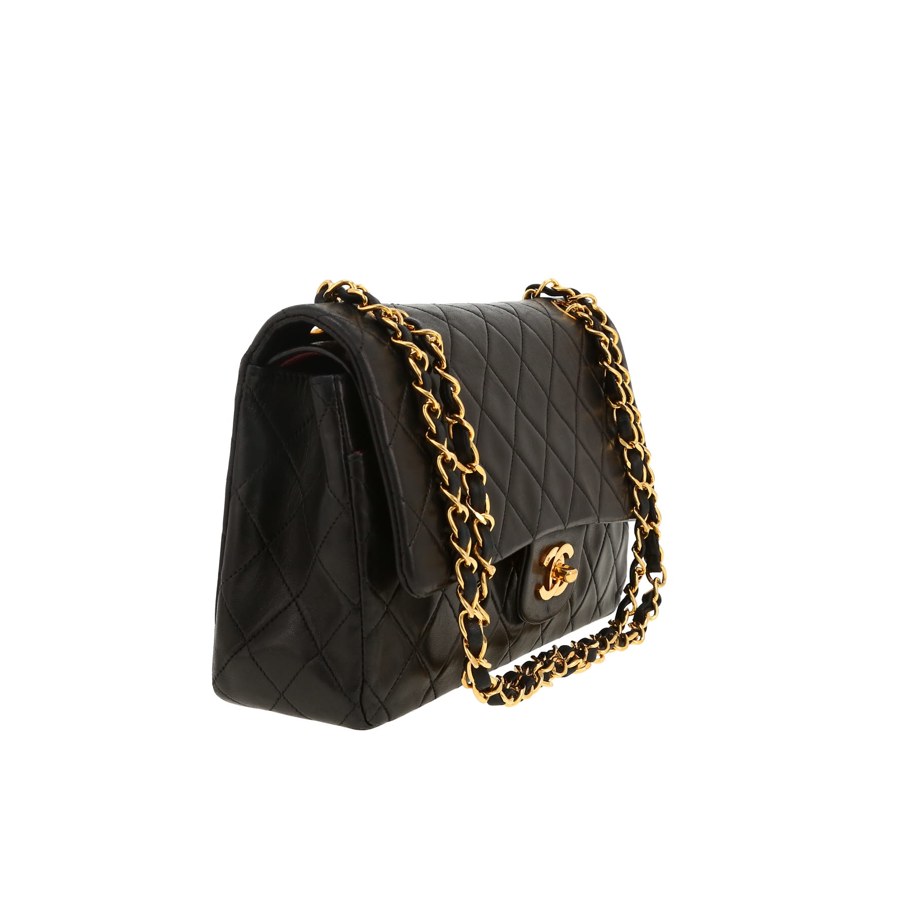 Sac à main Chanel  Timeless Classic en cuir matelassé noir