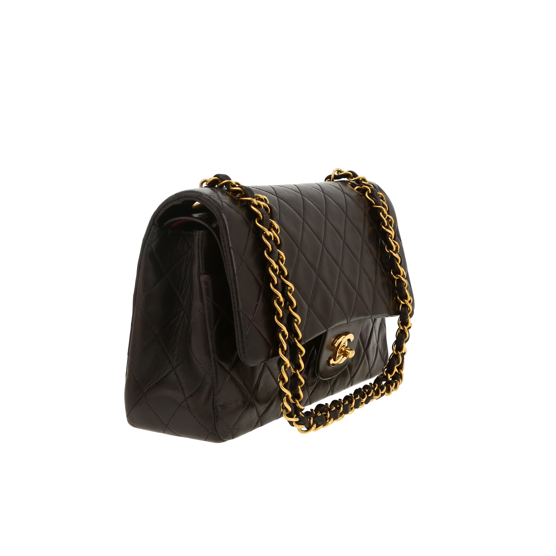 Chanel  Timeless Classic handbag  in black quilted leather