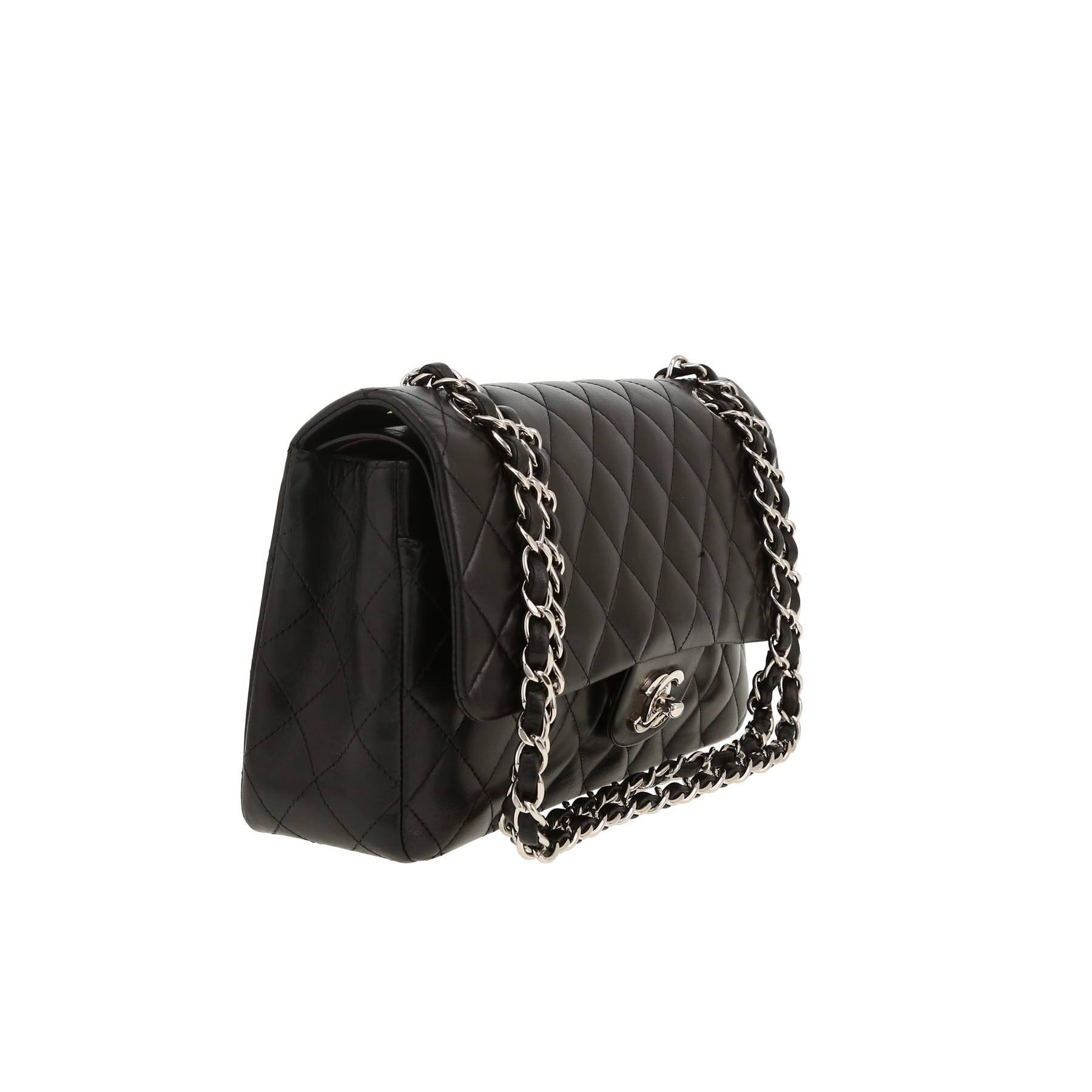 Chanel  Timeless Classic handbag  in black quilted leather