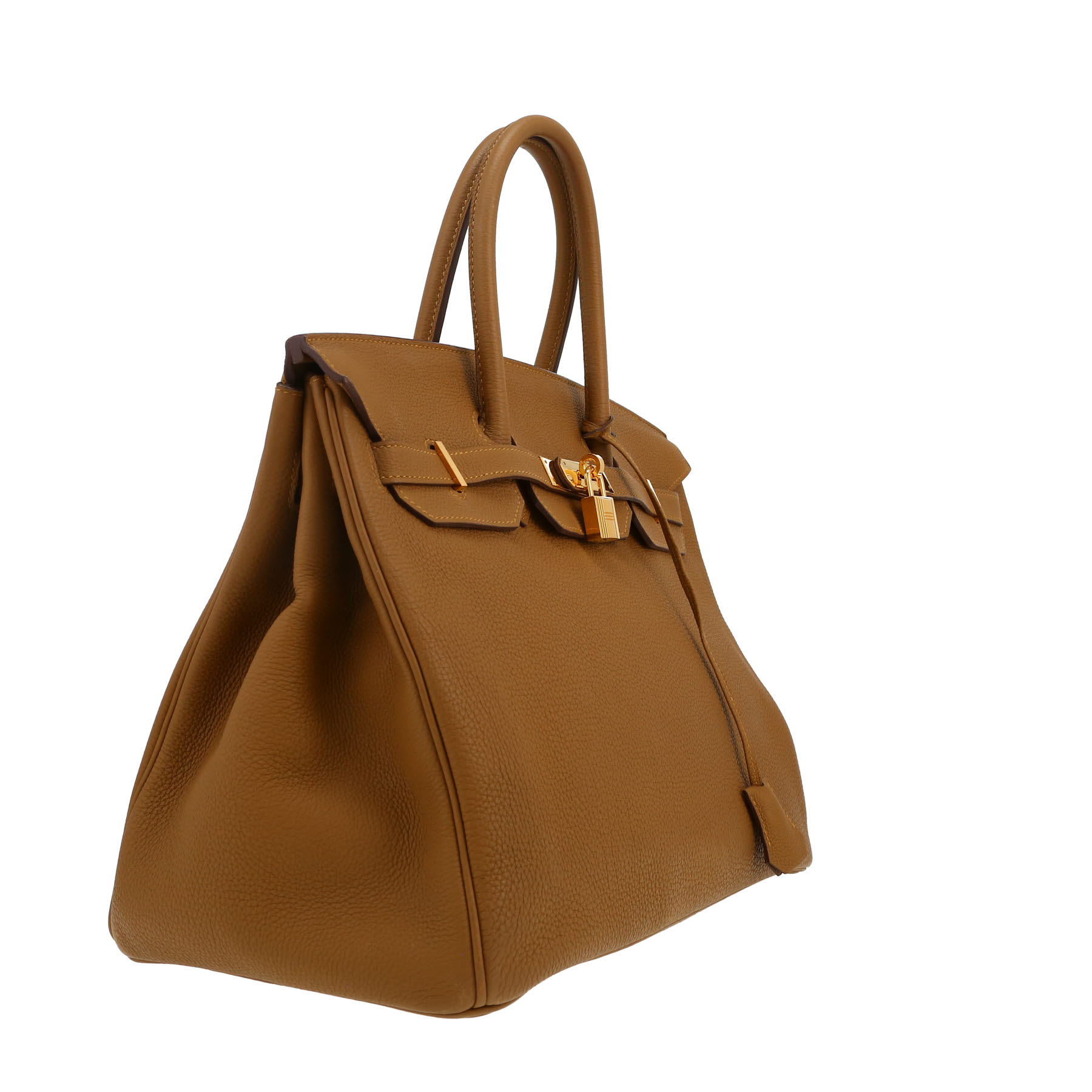 Hermès  Birkin 35 cm handbag  in bronze togo leather