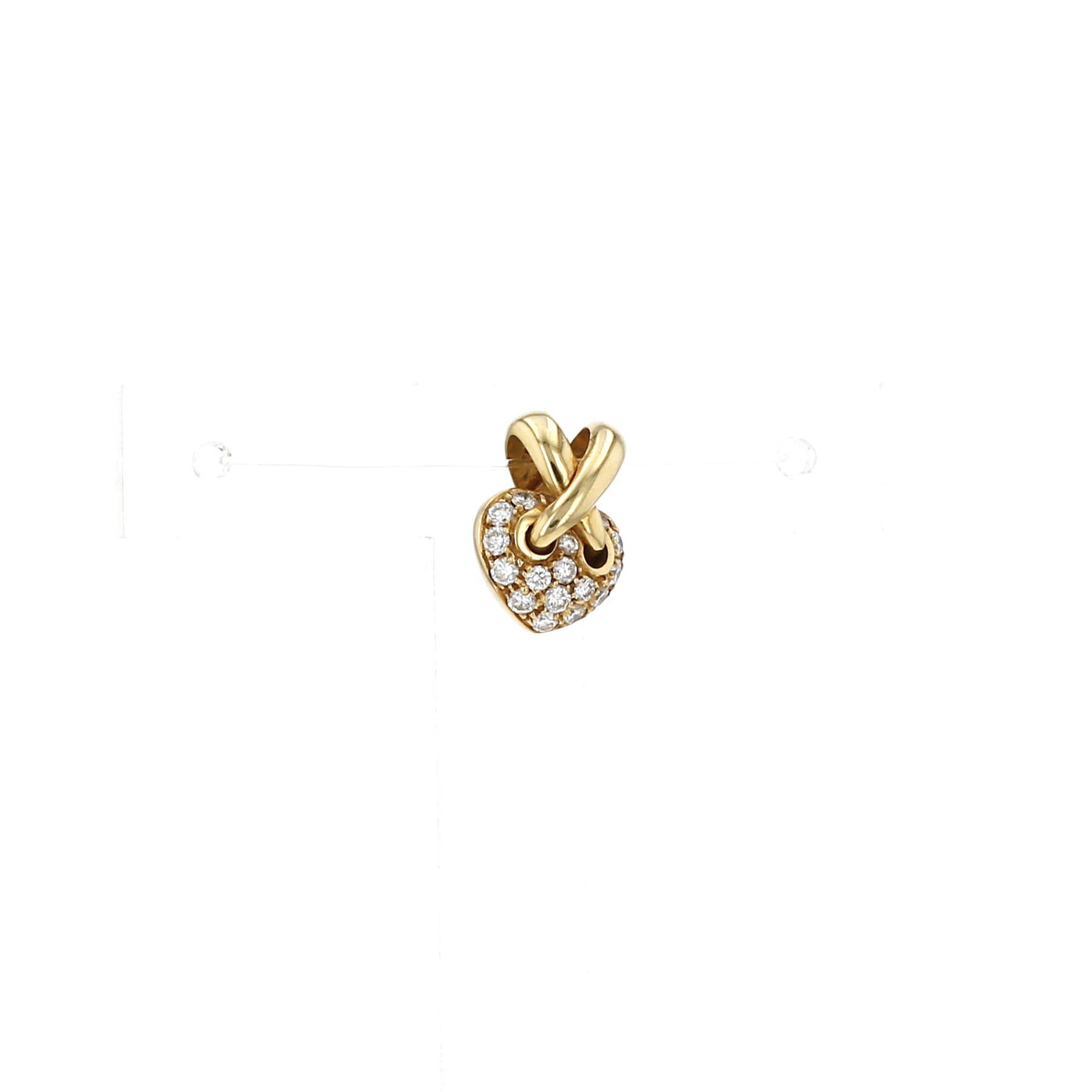 Pendentif Chaumet Lien mini en or jaune et diamants