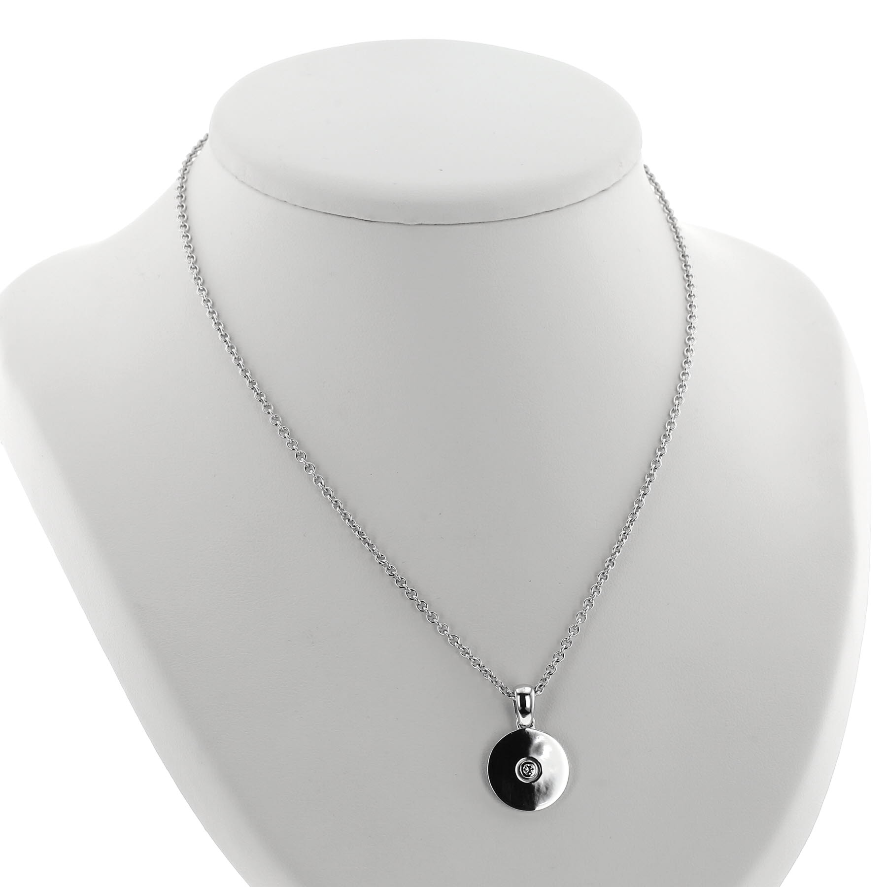 Ciondolo Cartier  in oro bianco e diamante