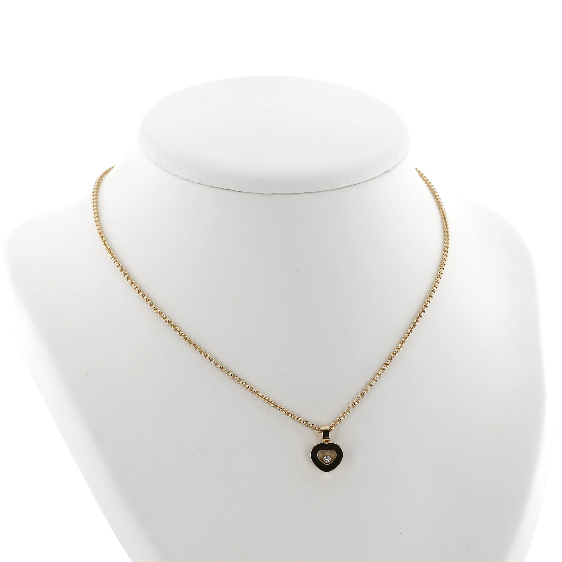 Pendentif Chopard Happy Diamonds Icon en or jaune et diamant