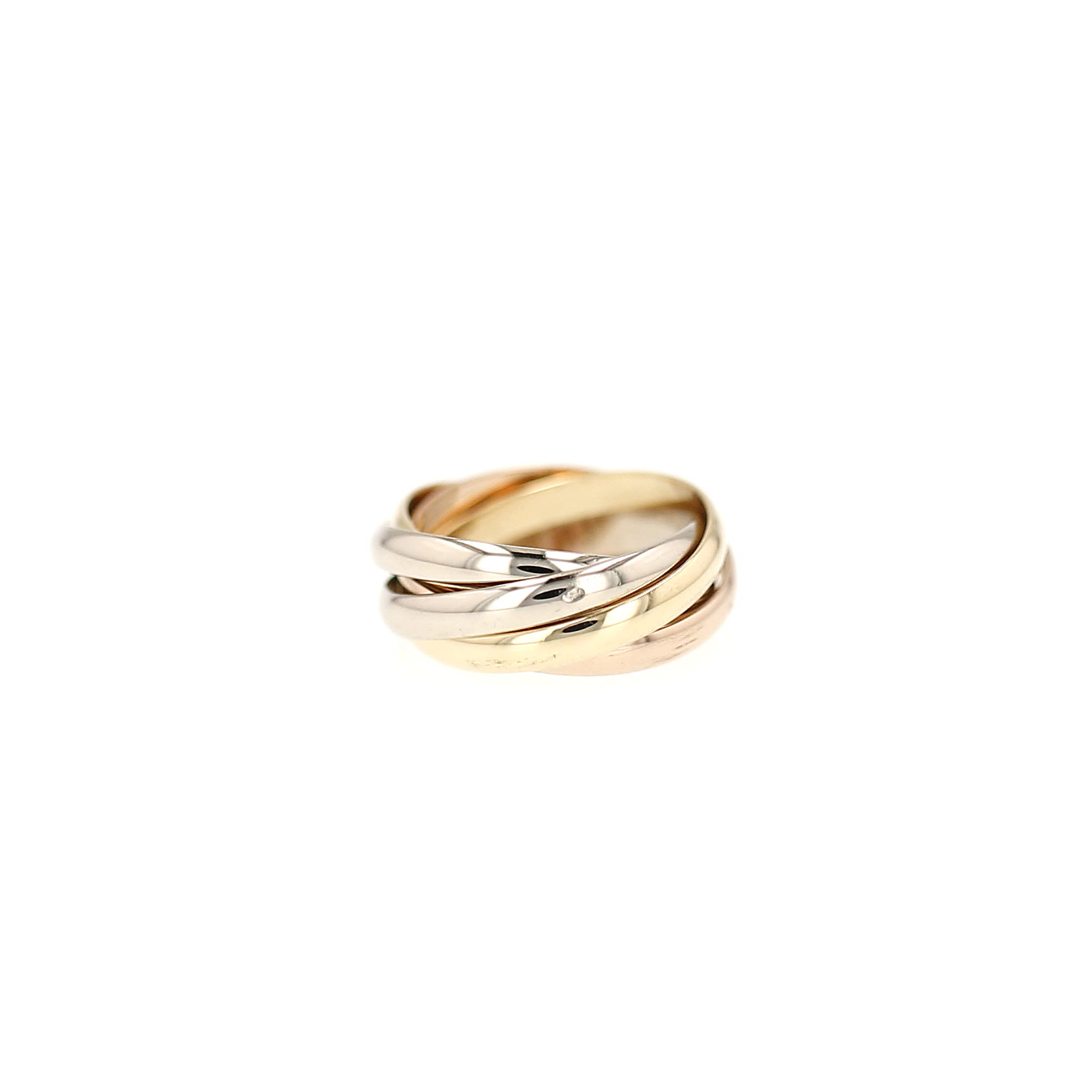 Anello Cartier Trinity Semainier in 3 ori