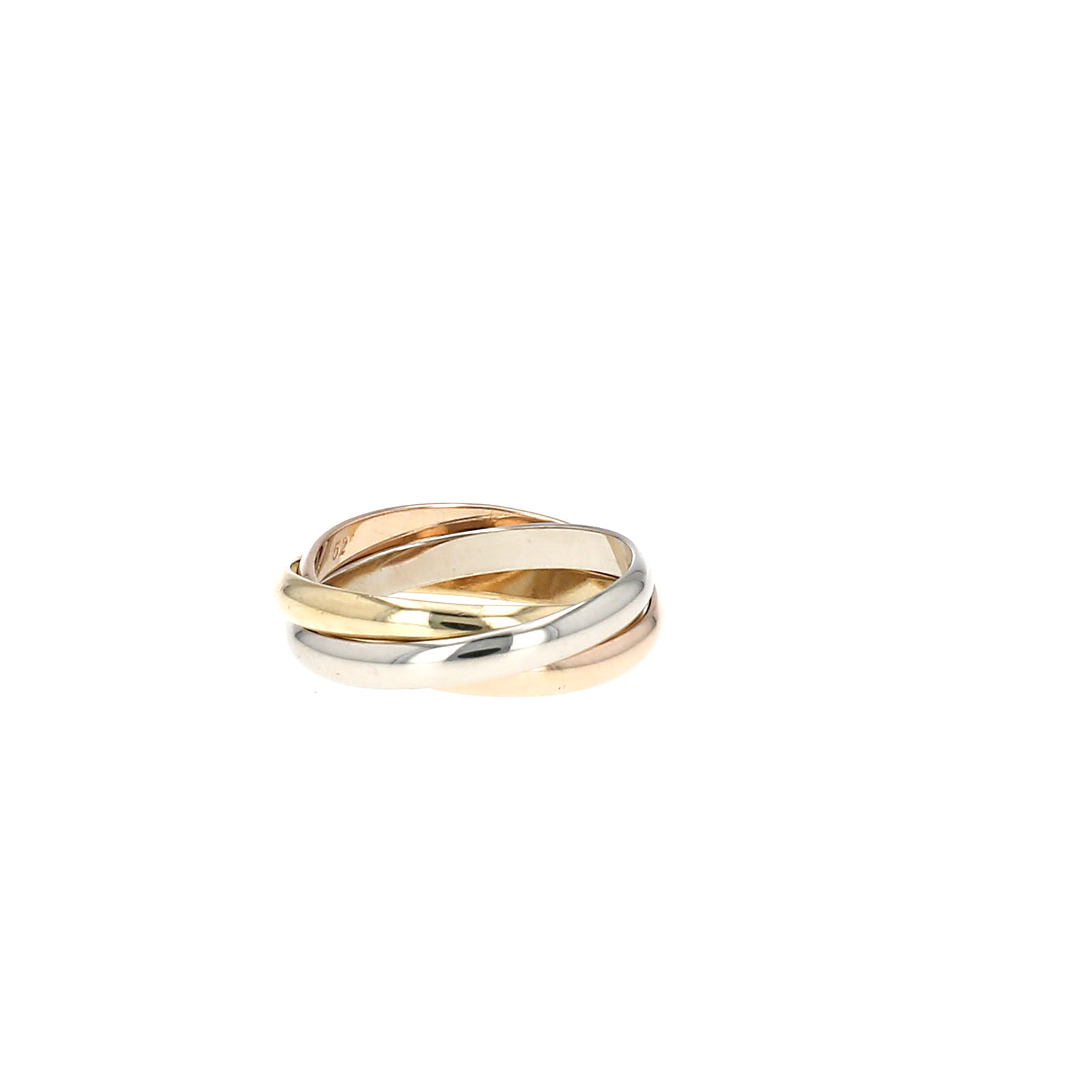 Cartier Trinity small model ring in 3 golds