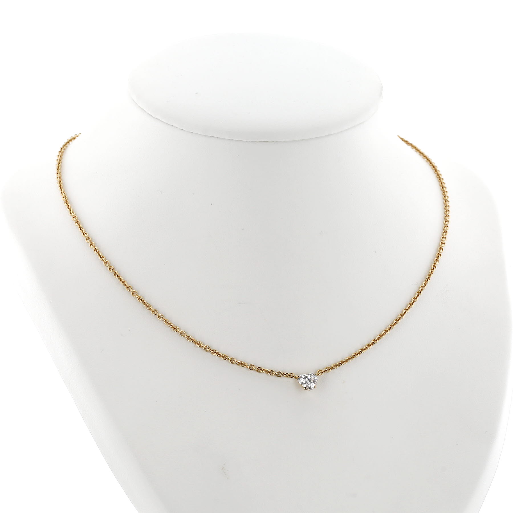 Cartier 1895 necklace in yellow gold and diamond