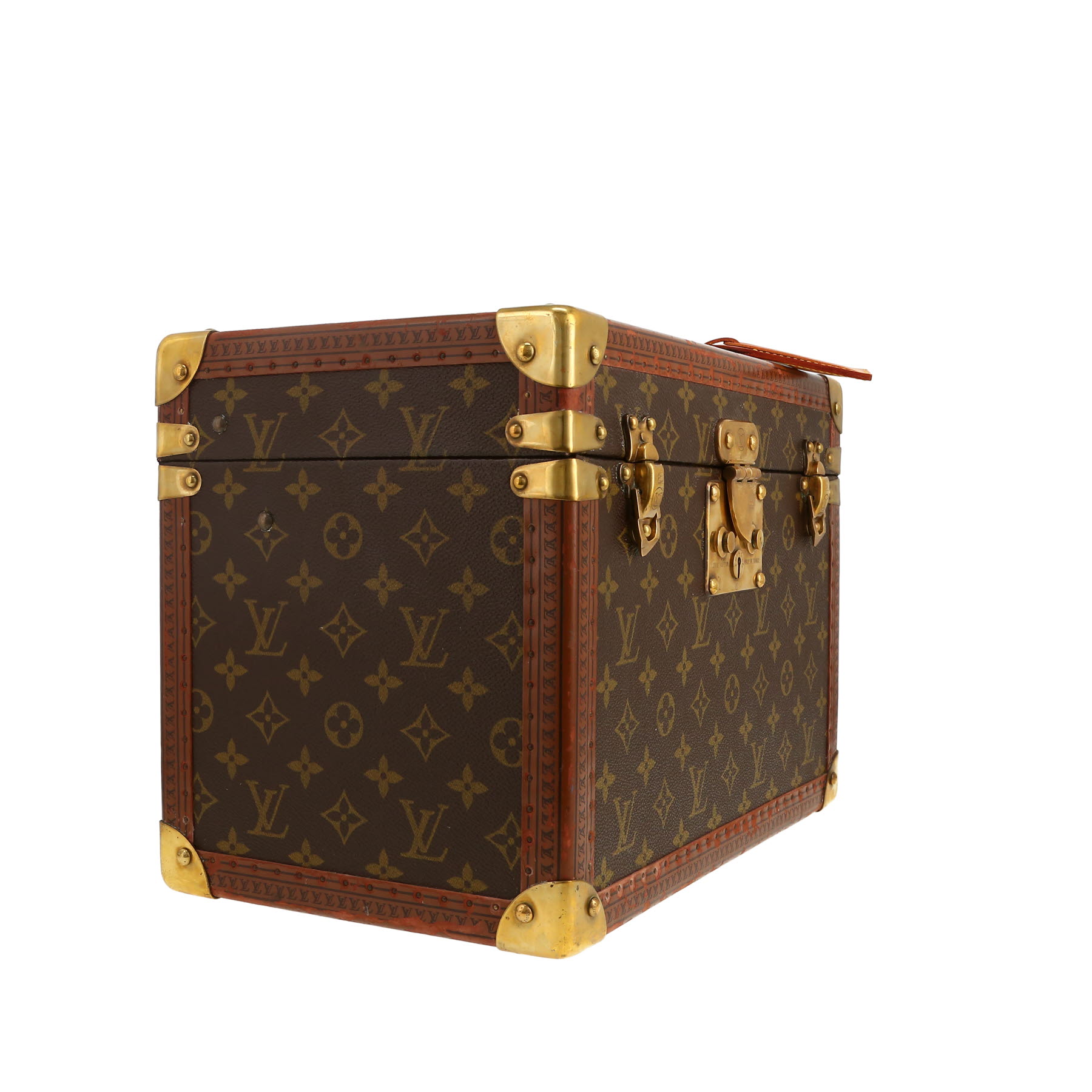 Vanity Louis Vuitton  First-aid kit in brown Monogram canvas and Lozine
