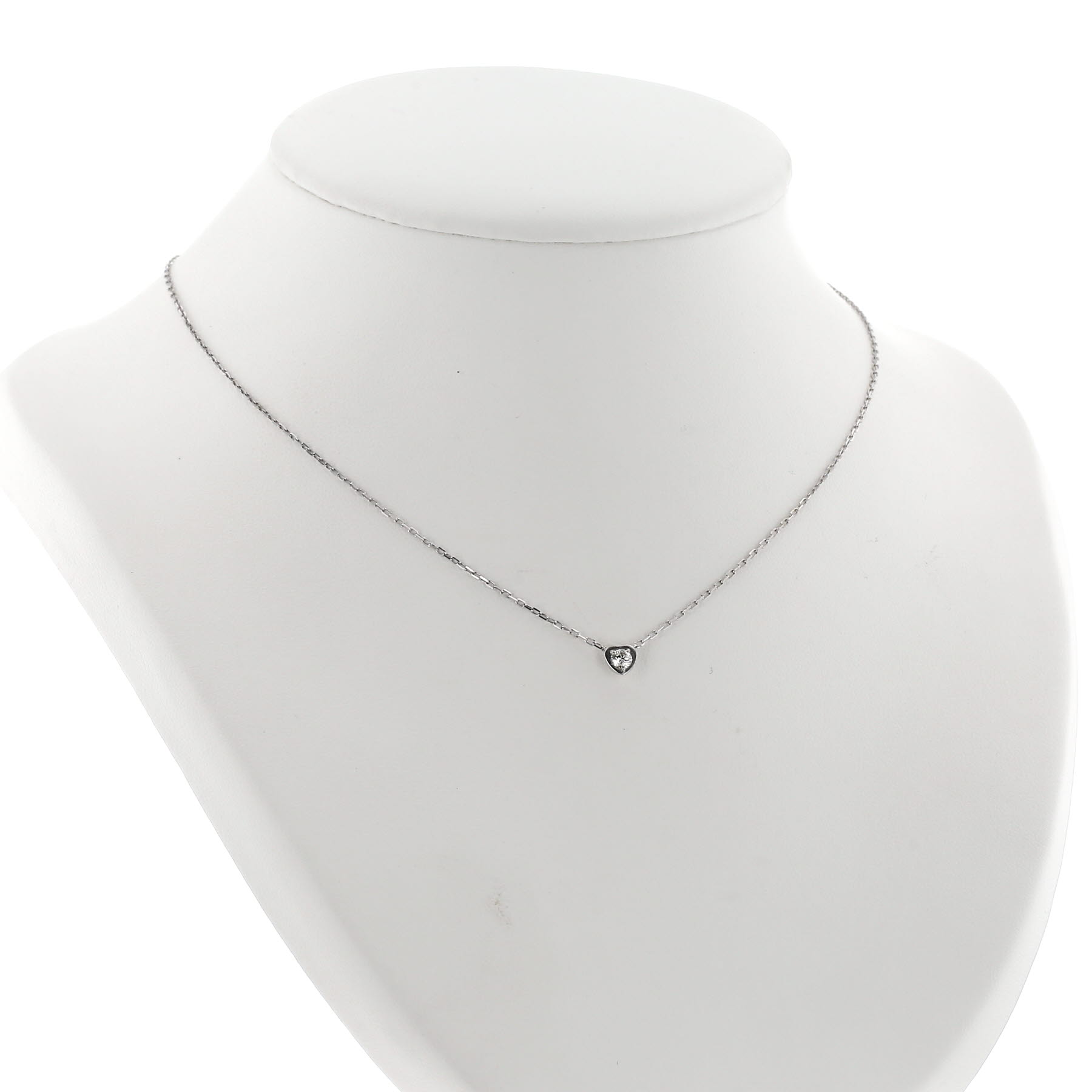 Collar Cartier  de oro blanco y diamante