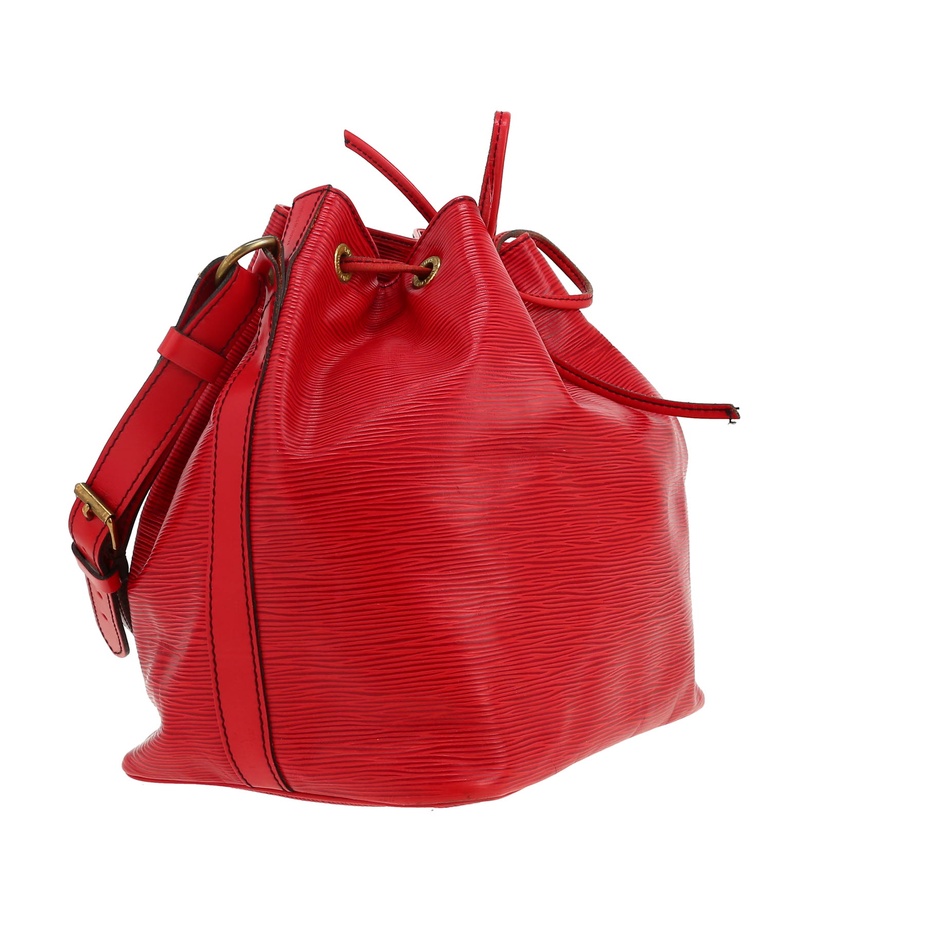Louis Vuitton  Noé handbag  in red epi leather