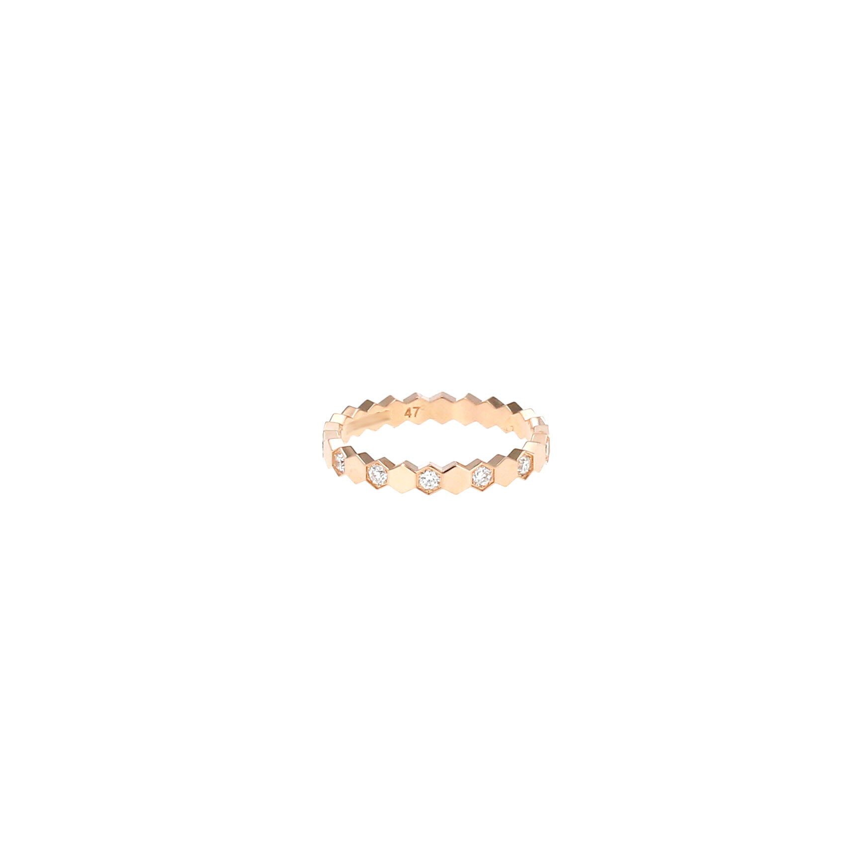Anello Chaumet Bee my Love in oro rosa e diamanti
