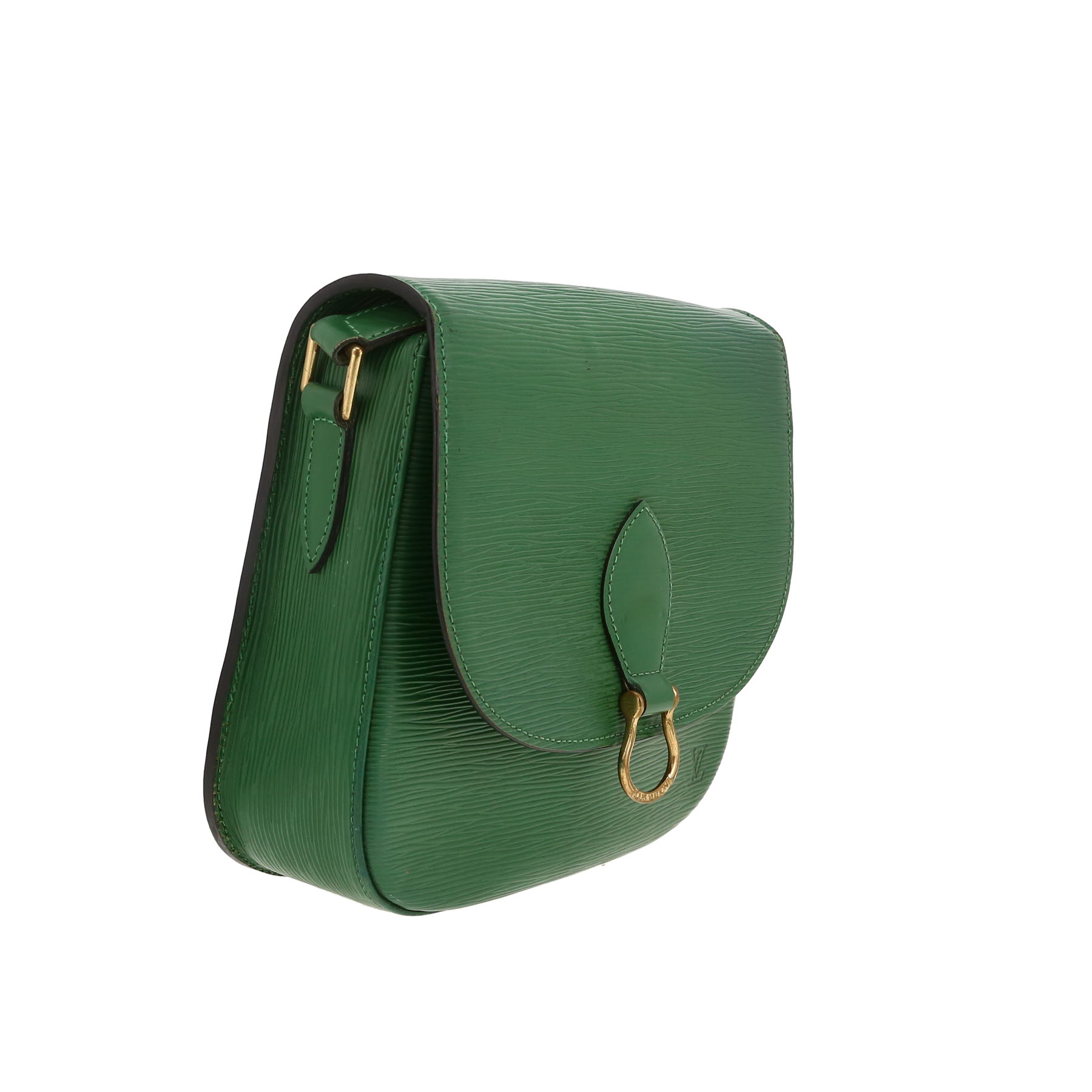 Louis Vuitton  Saint Cloud shoulder bag  in green epi leather