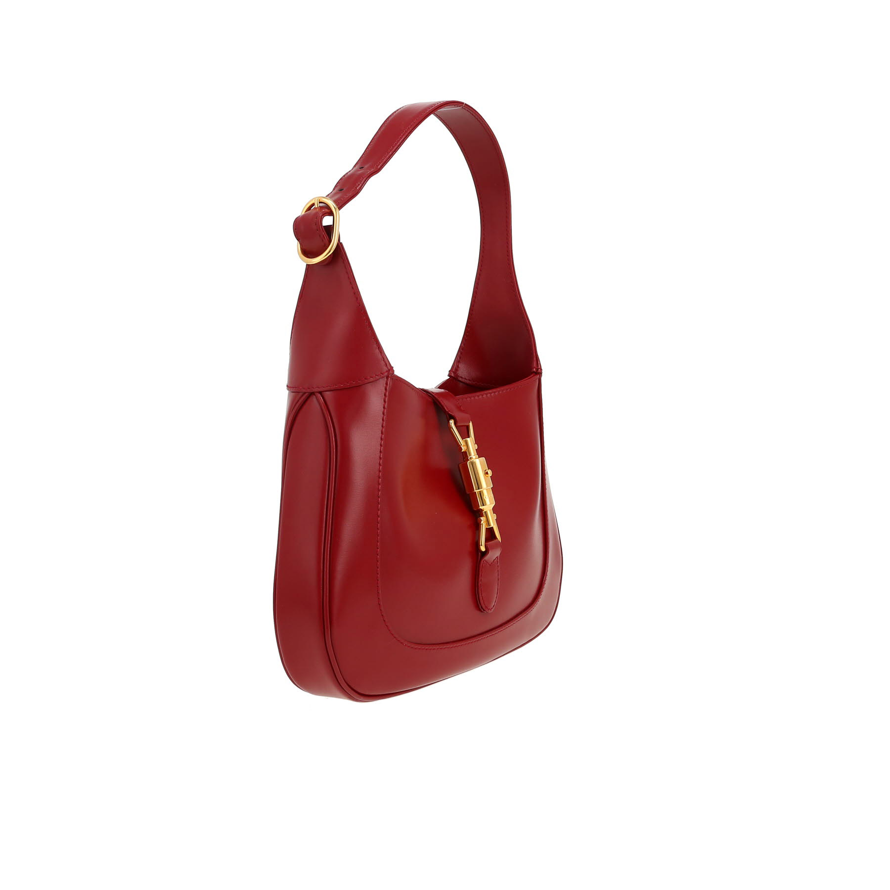 Gucci  Jackie shoulder bag  in red leather