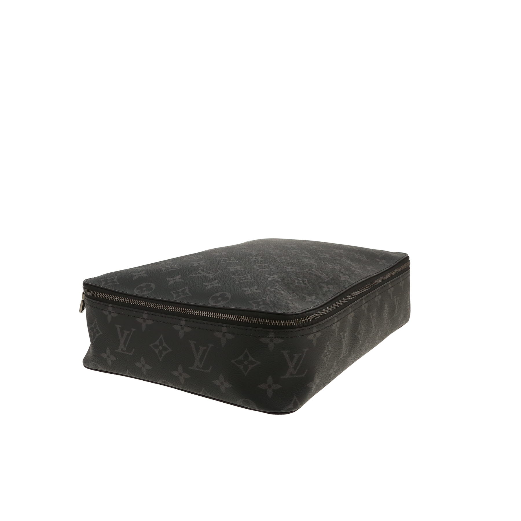 Louis Vuitton   pouch  in grey monogram canvas