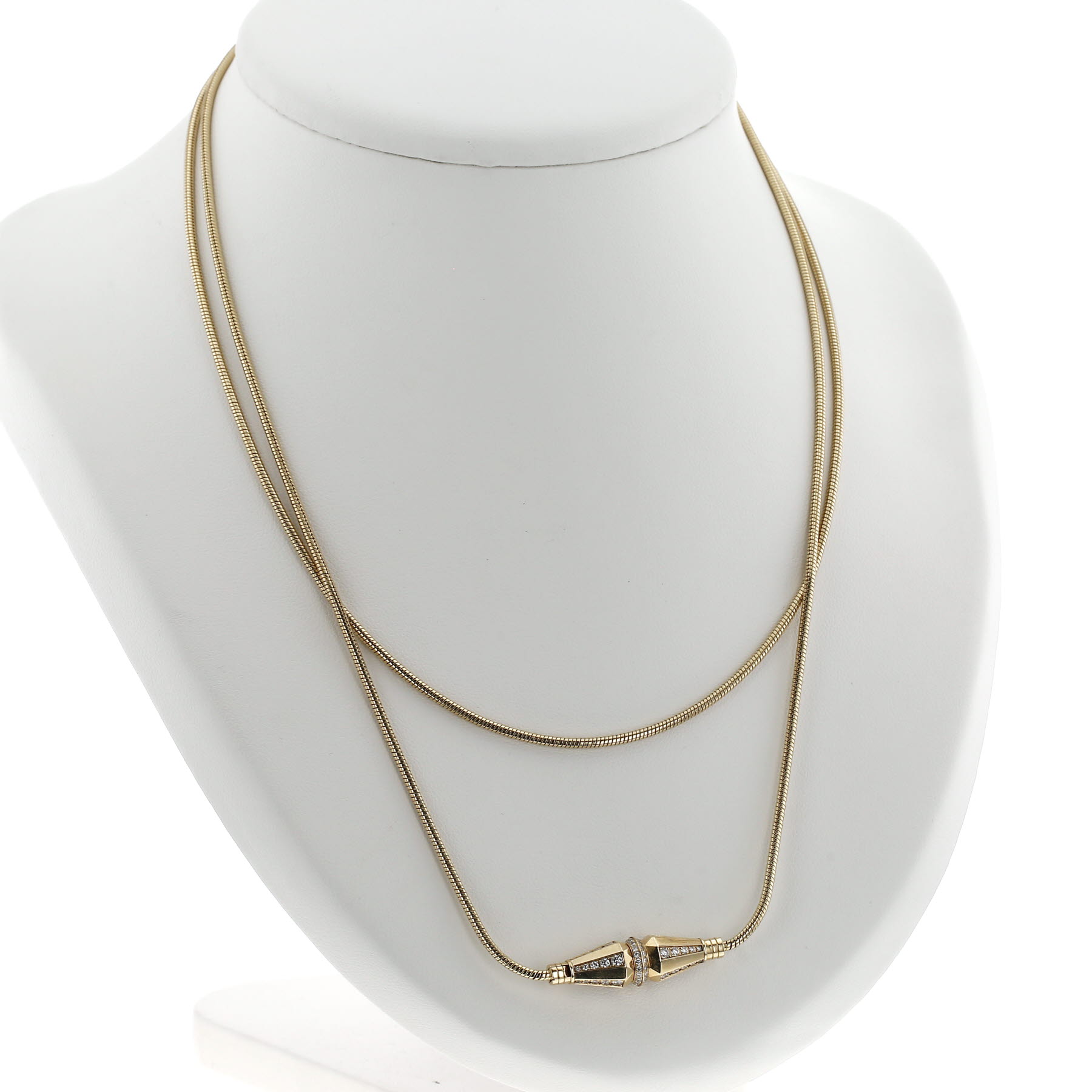 Collana Boucheron Jack de Boucheron, Trois Tours in oro giallo e diamanti