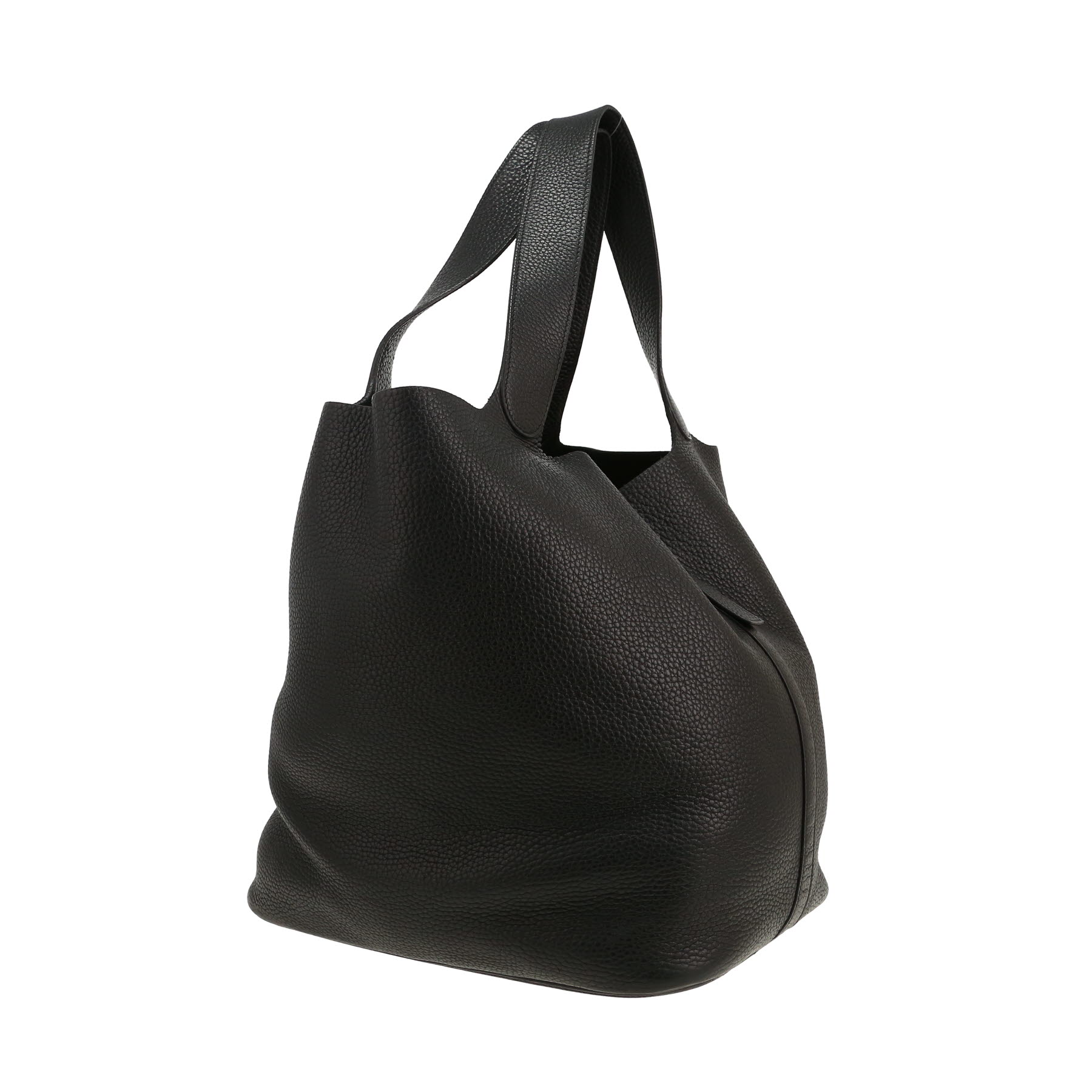 Sac à main Hermès  Picotin 32 cm en cuir togo noir